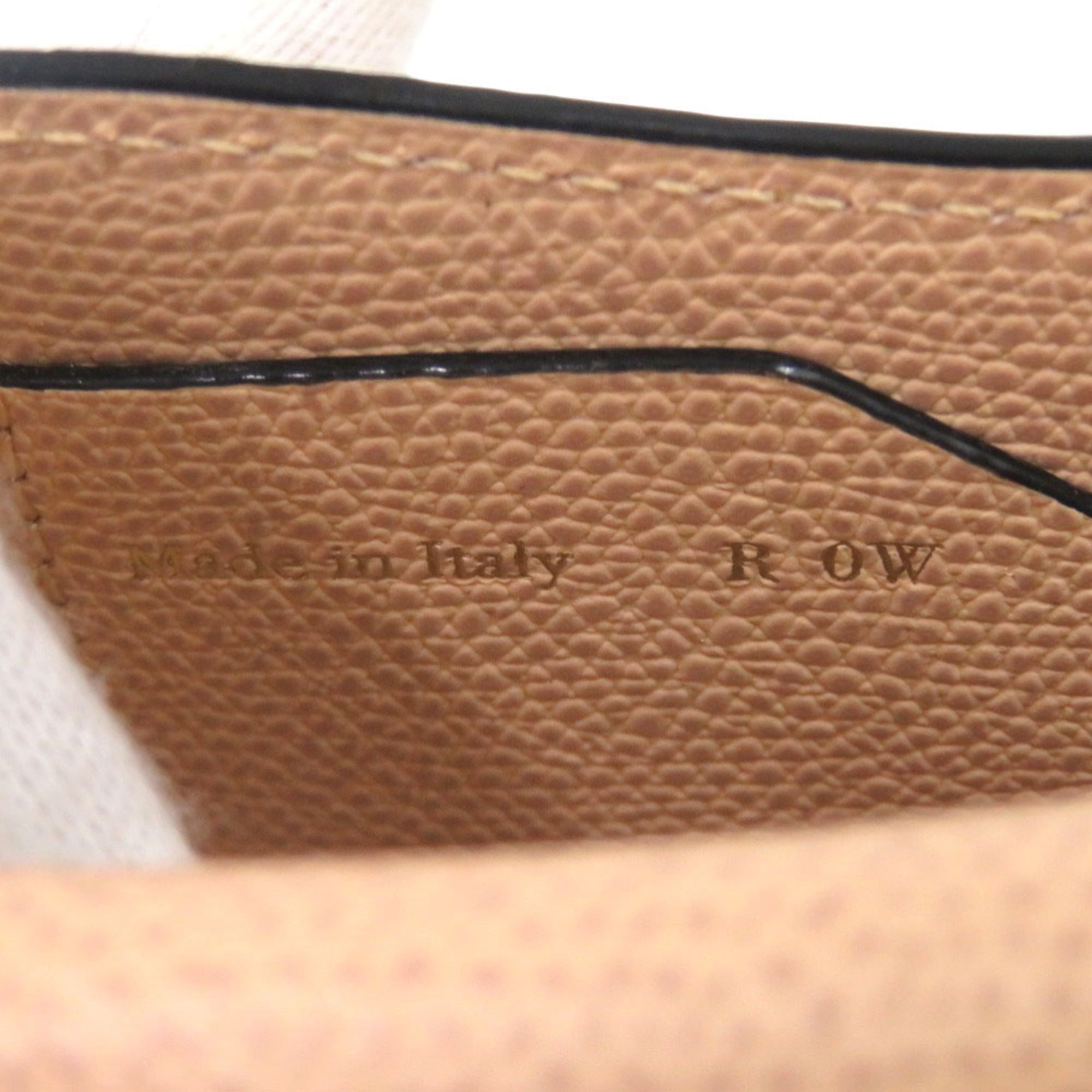 Valextra Beige Leather Handbag (Pre-Owned)