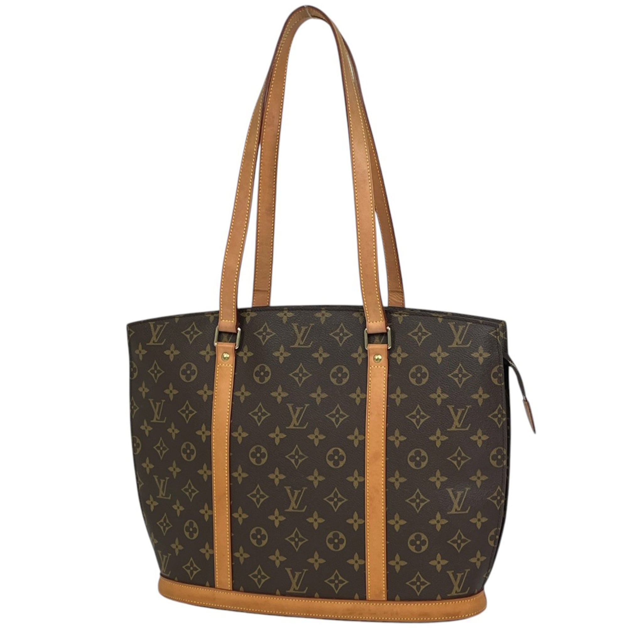 Louis Vuitton Brown Monogram Shoulder Bag Tote Bag (Pre-Owned)