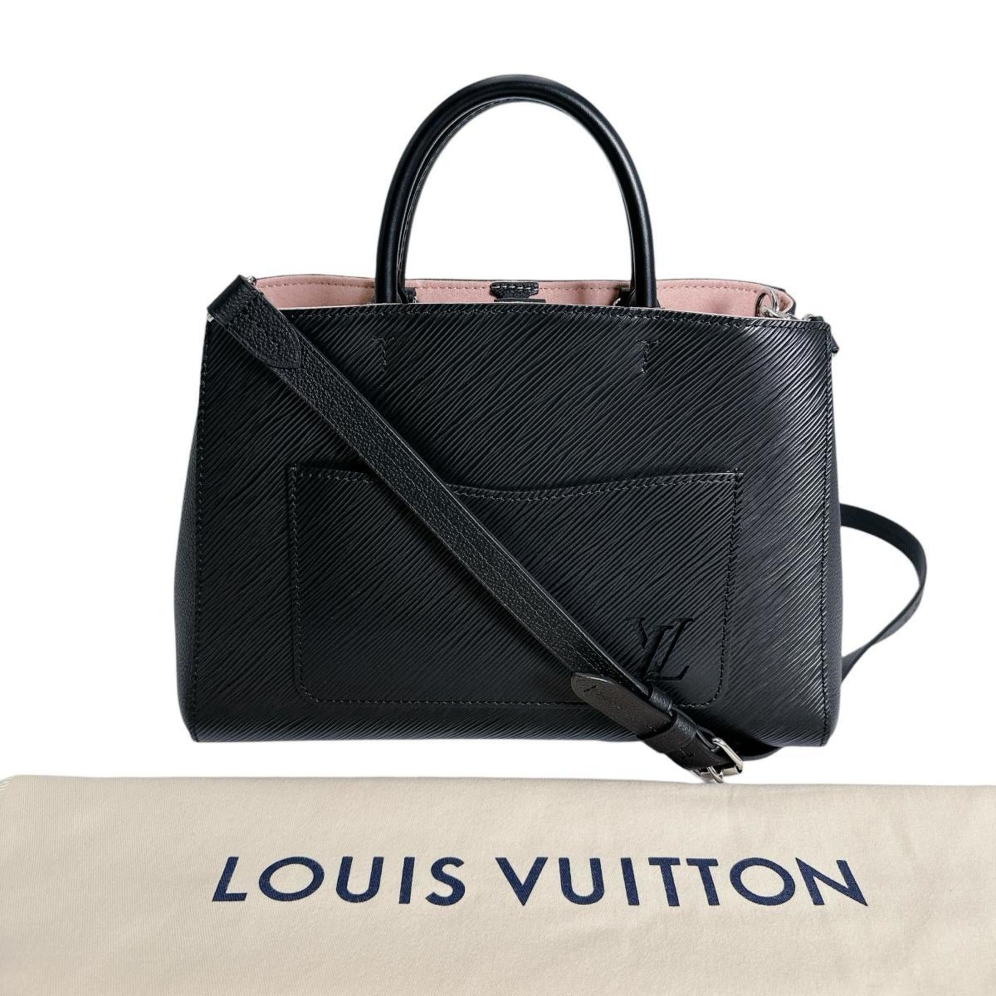 Louis Vuitton Black Epi Leather Handbag Pouch (Pre-Owned)