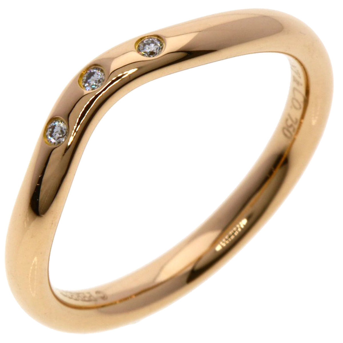 Tiffany Pink Gold (18K) Band Ring (Pre-Owned)