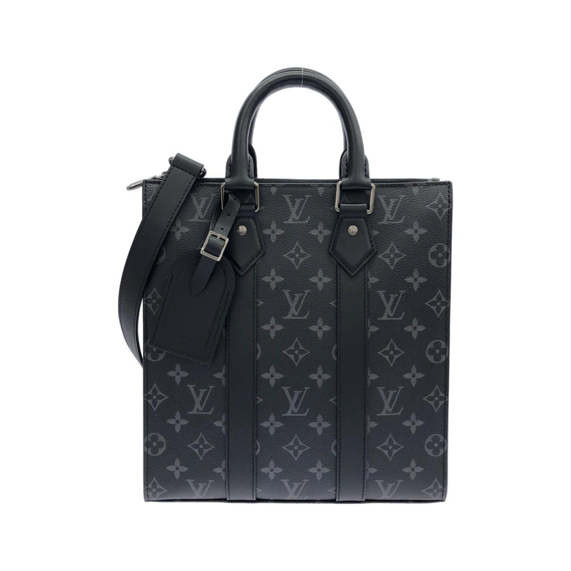 Louis Vuitton Monogram Eclipse Black Coated Canvas Handbag (Pre-Owned)