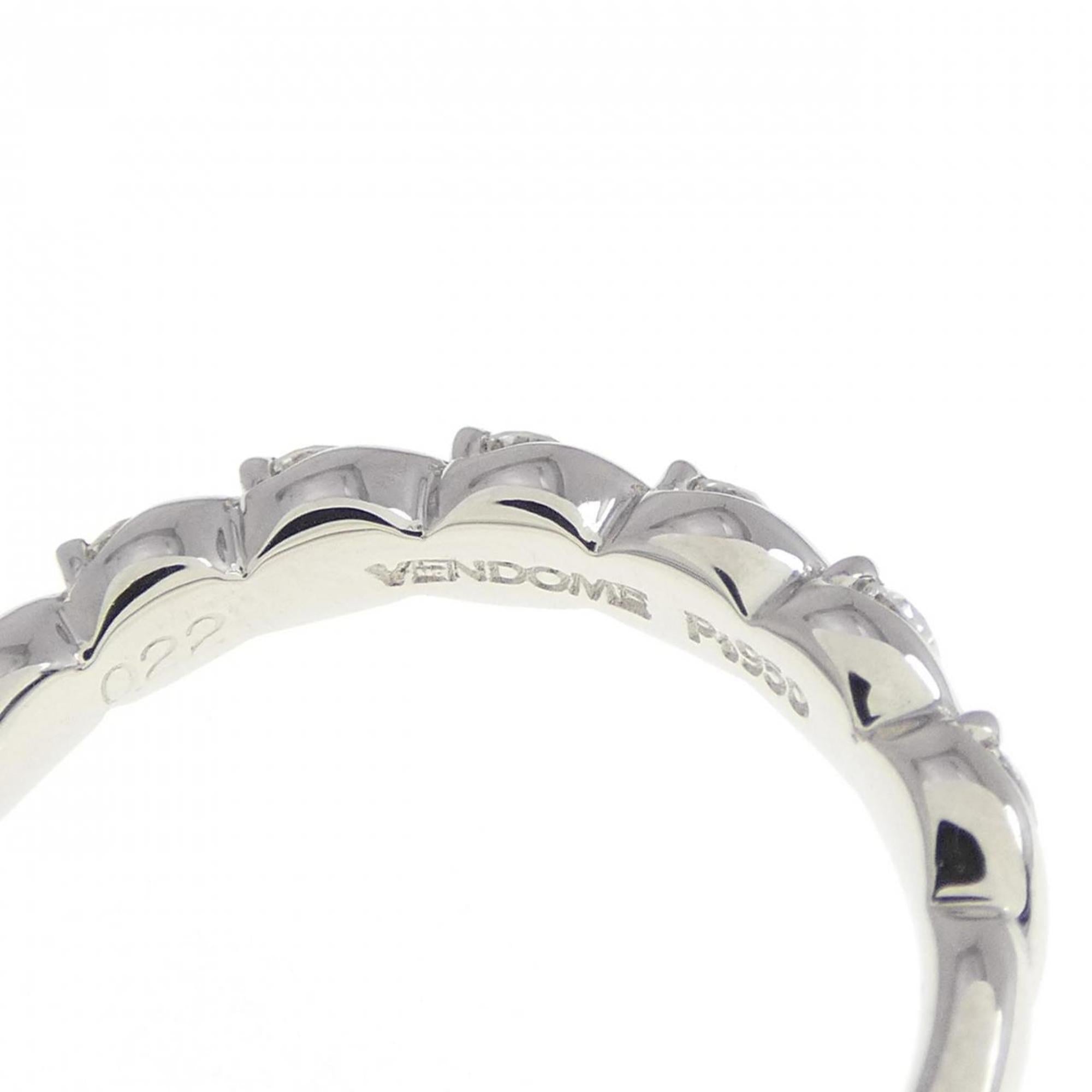 Vendome Aoyama Platinum Band Ring (Pre-Owned)