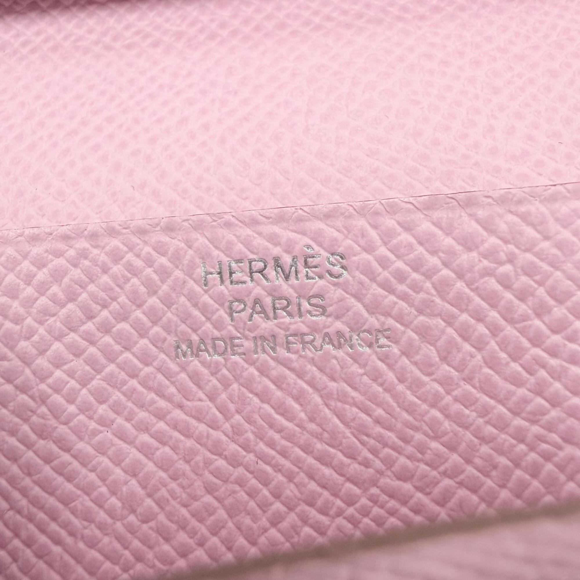Hermes Epsom Leather Long Wallet (Bi-Fold) (Pre-Owned)