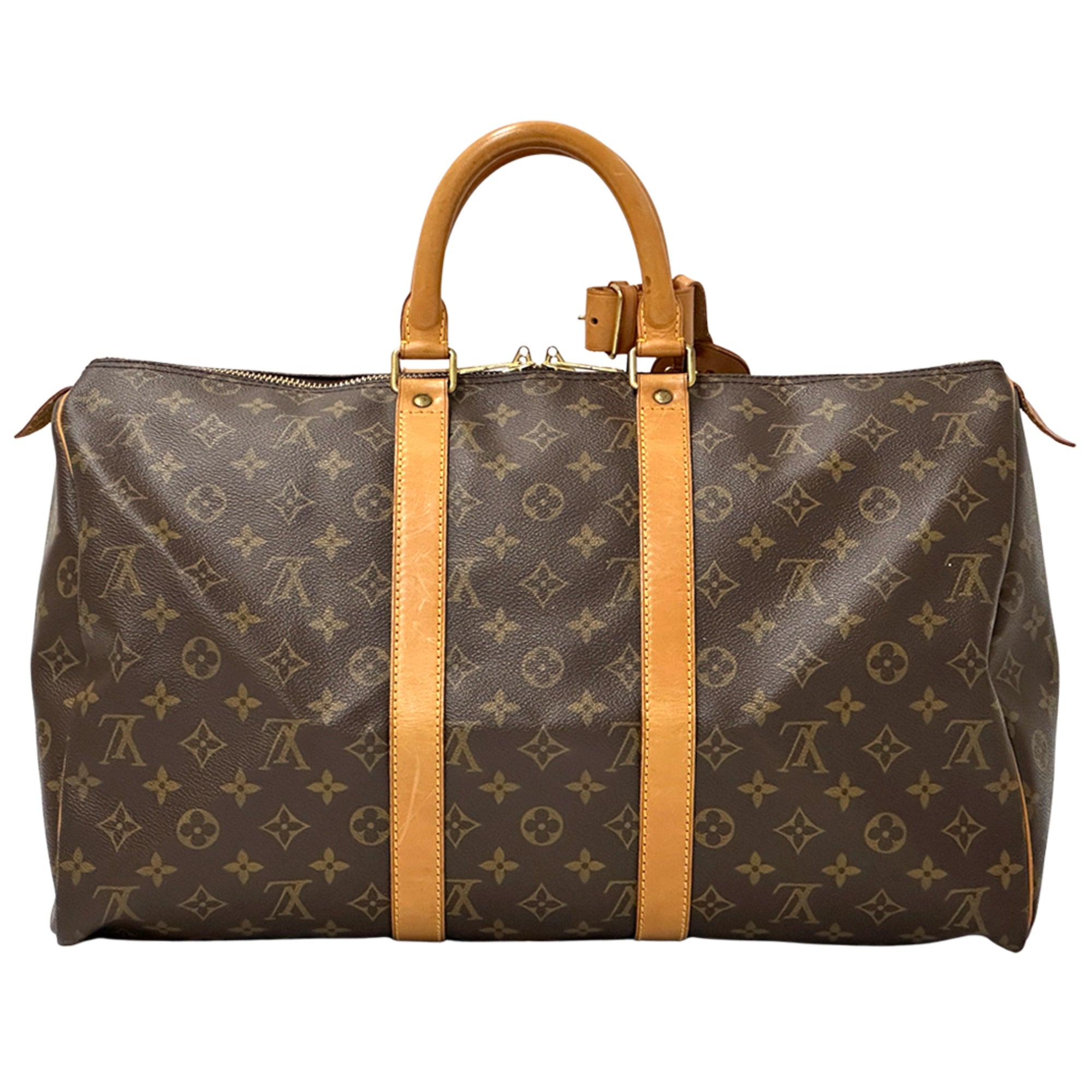 Louis Vuitton Brown Monogram Monogram Boston Bag Handbag (Pre-Owned)