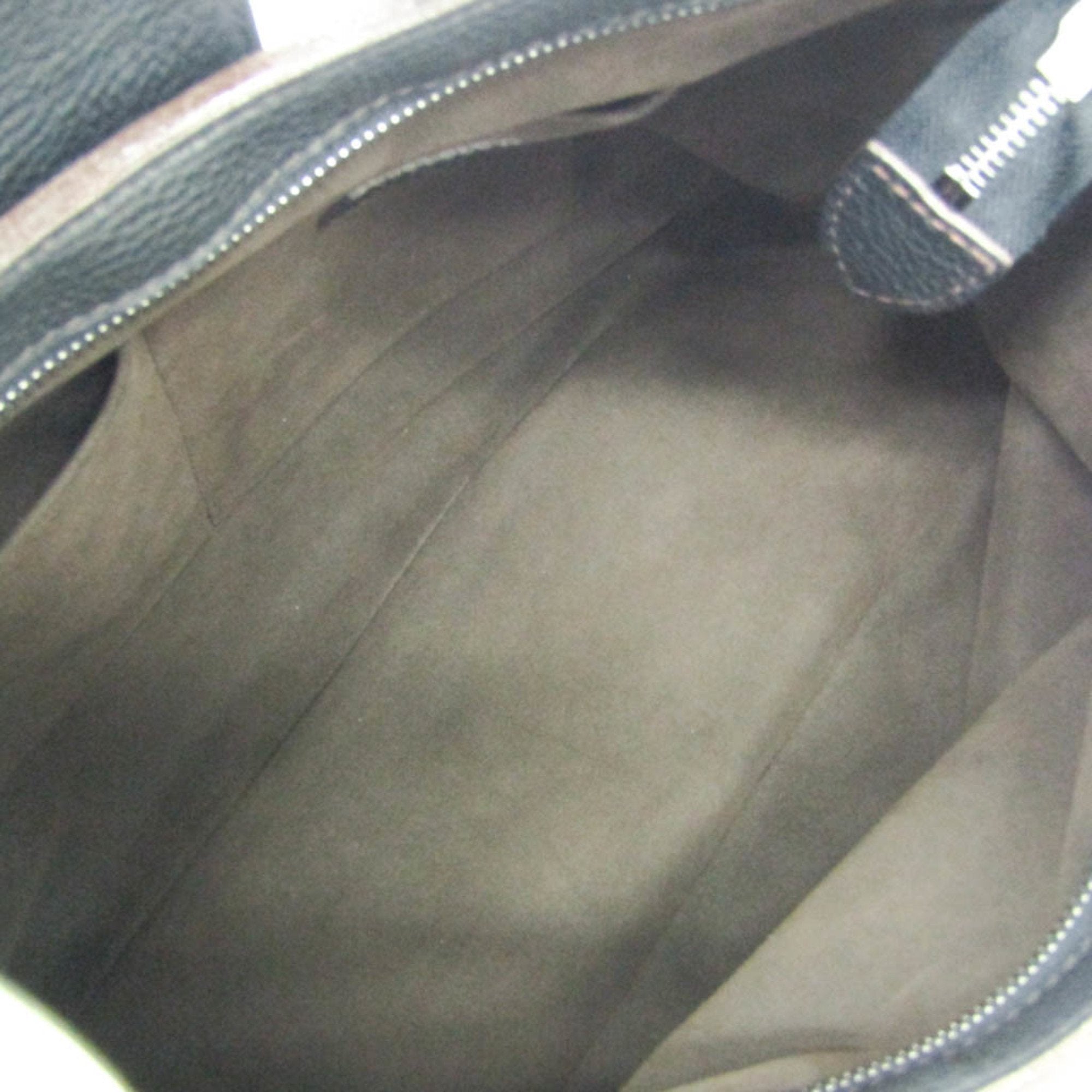 Louis Vuitton Mahina Noir Mahina Leather Shoulder Bag (Pre-Owned)