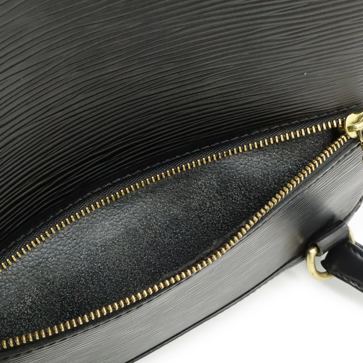 Louis Vuitton Epi Black Noir Epi Leather Backpack (Pre-Owned)