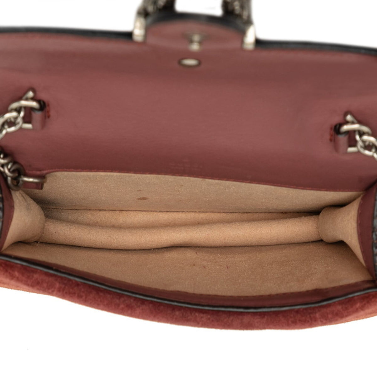 Gucci Gg Blooms Multi-Color Pvc Suede Leather Pochette Shoulder Bag (Pre-Owned)