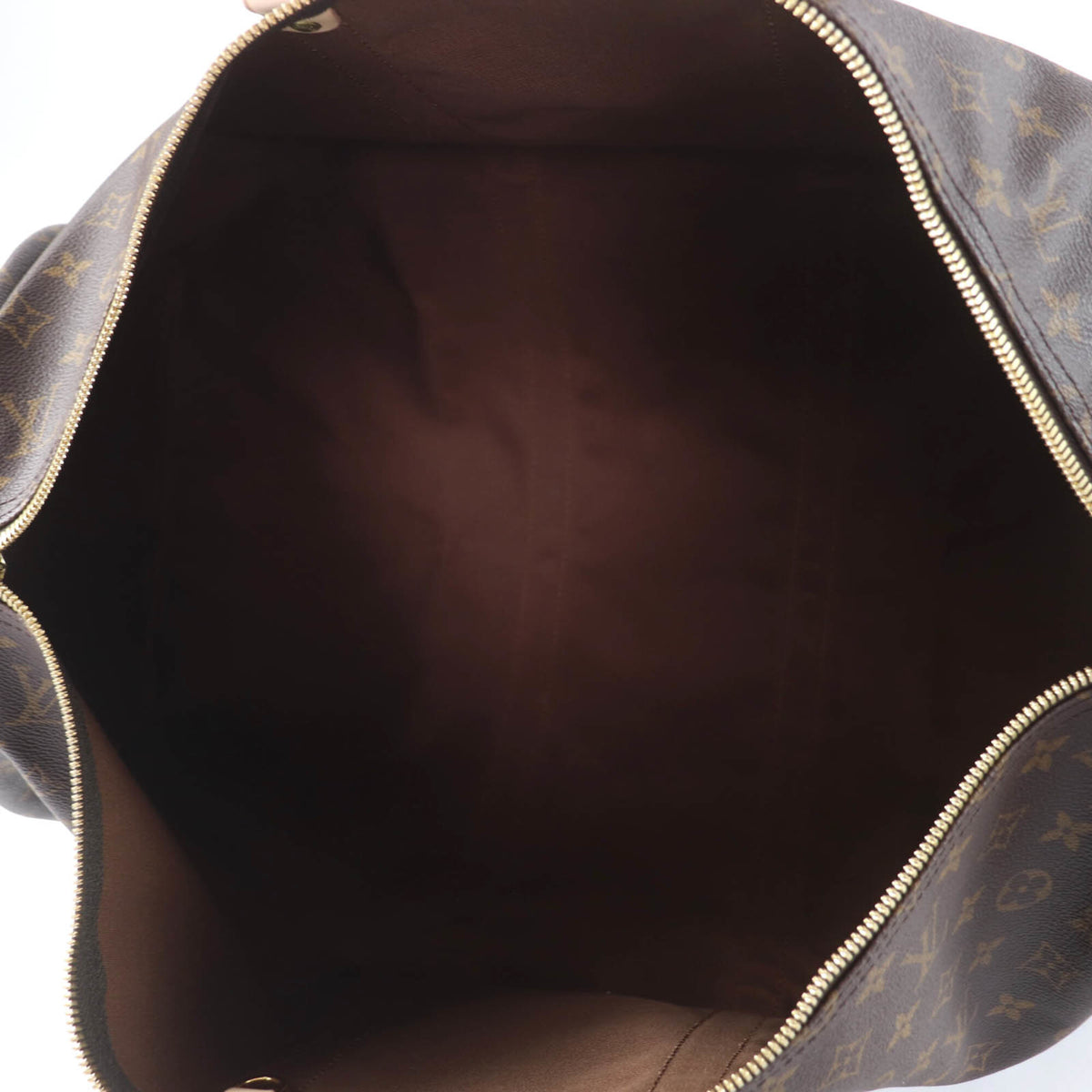 Louis Vuitton Brown Monogram Canvas Boston Bag (Pre-Owned)