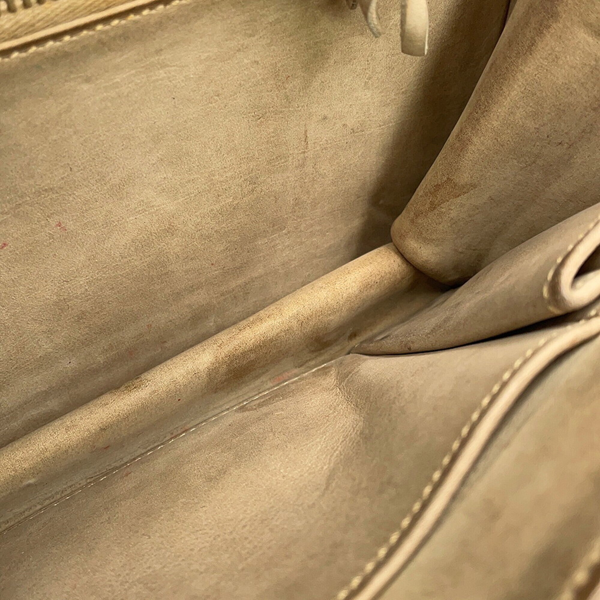 Hermes Kara Beige Handbag Shoulder Bag (Pre-Owned)