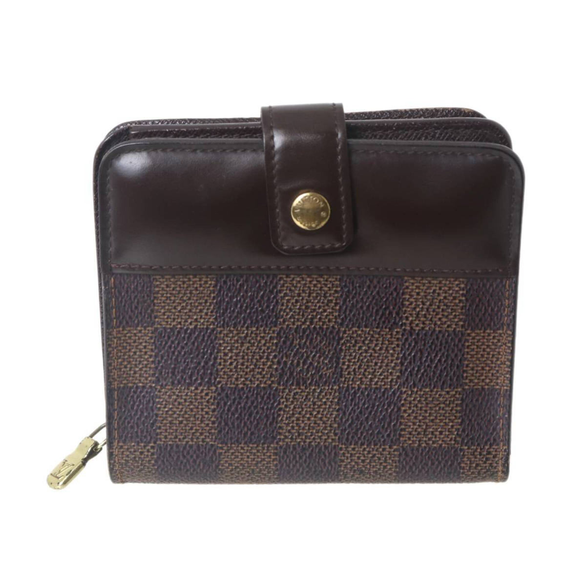 Louis Vuitton Damier Damier Canvas Ebene Wallet (Bi-Fold) (Pre-Owned)