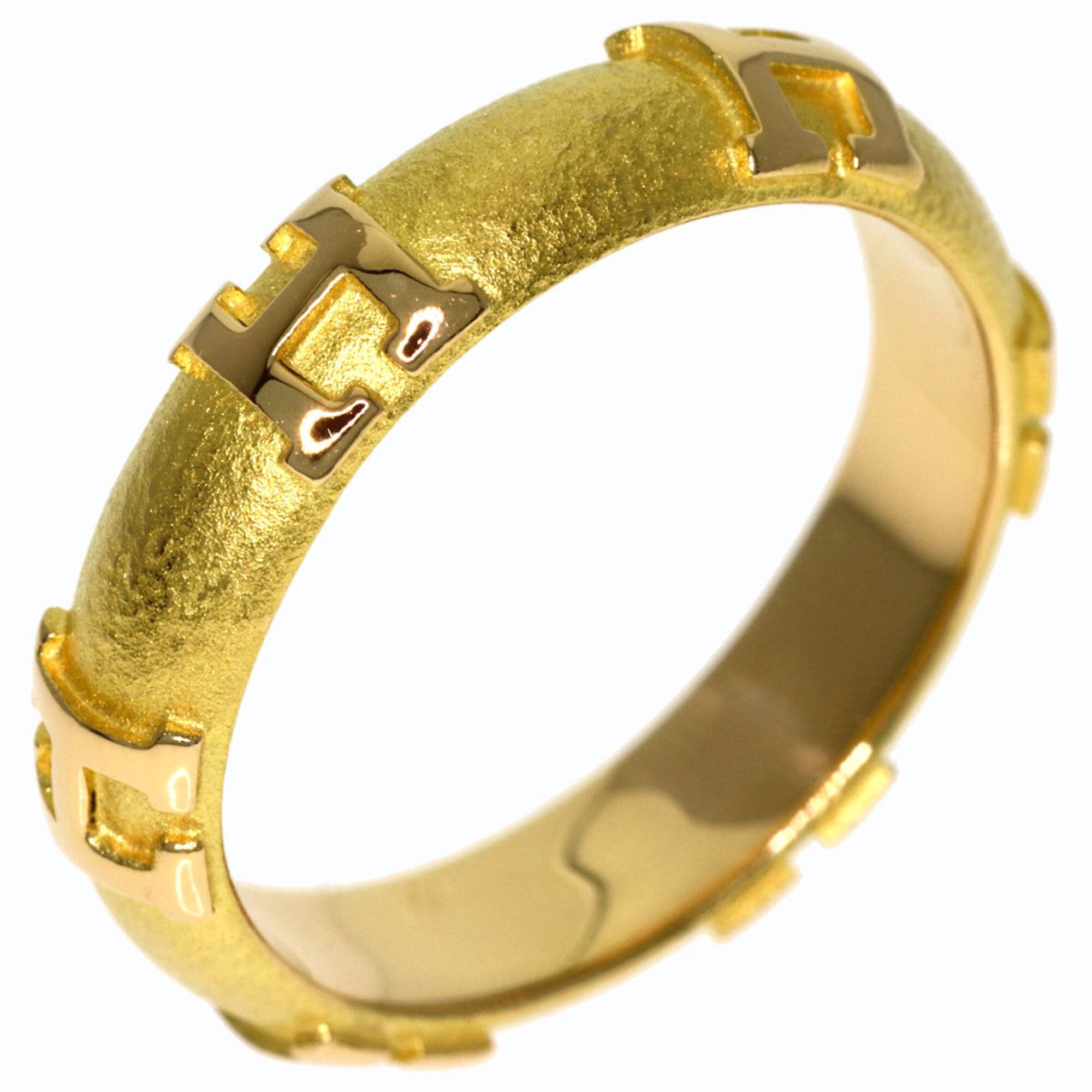 Hermes Yellow Gold (18K) Band Ring (Pre-Owned)