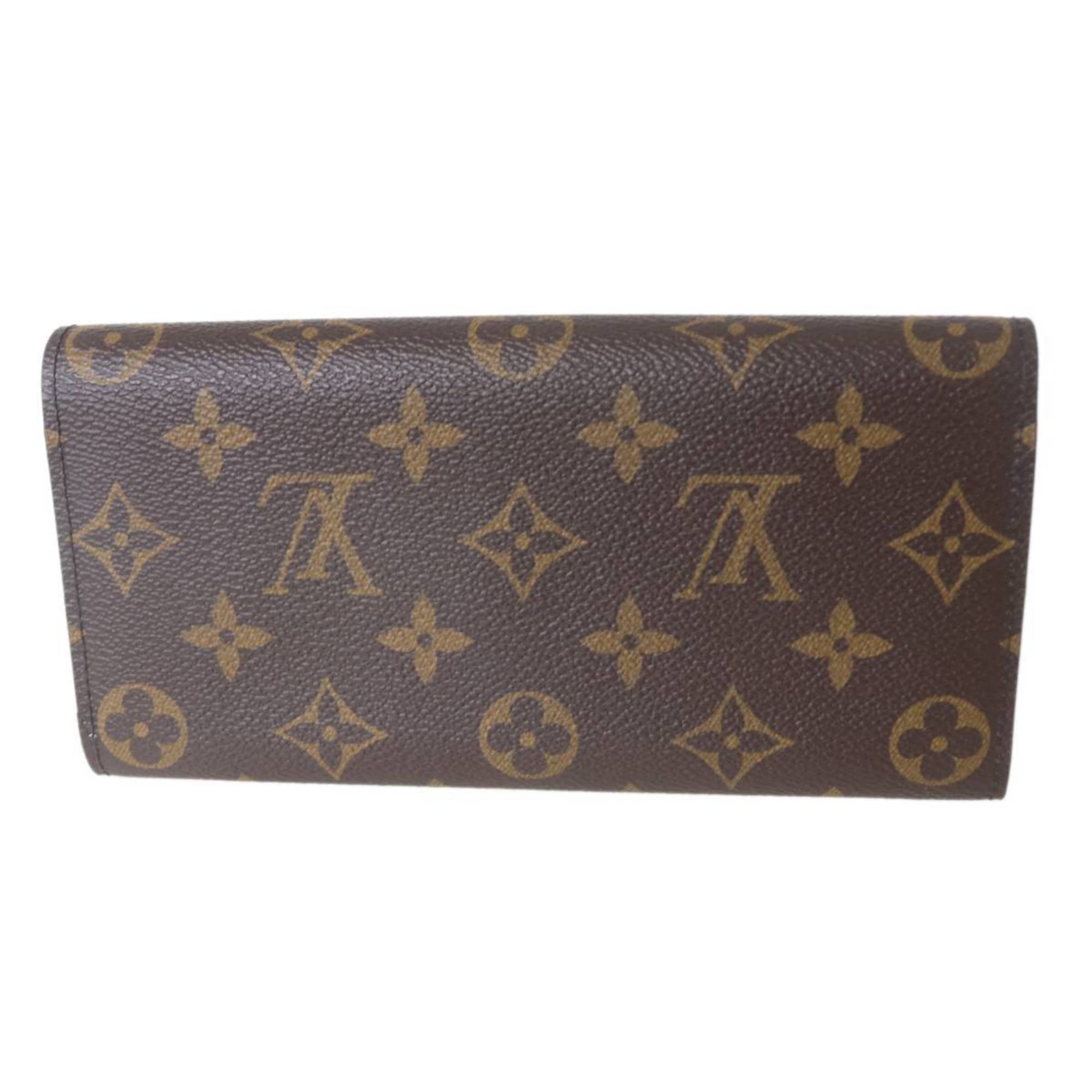 Louis Vuitton Monogram Fuchsia Monogram Long Wallet (Bi-Fold) (Pre-Owned)