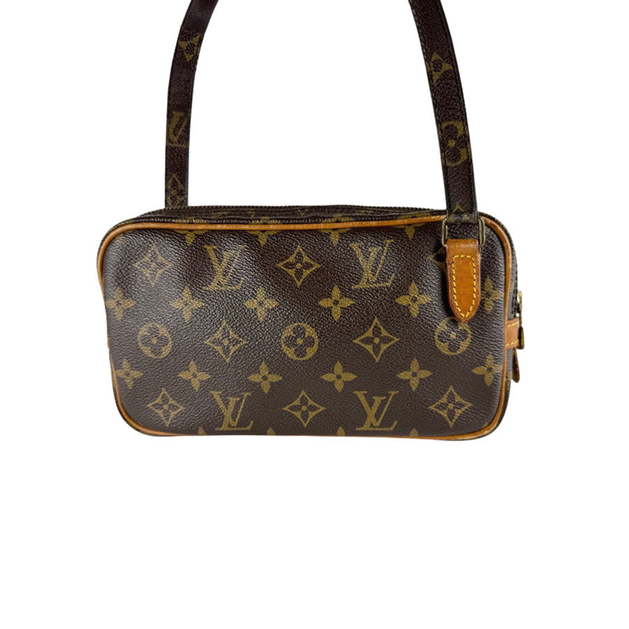 Louis Vuitton Brown Monogram Monogram Shoulder Bag (Pre-Owned)