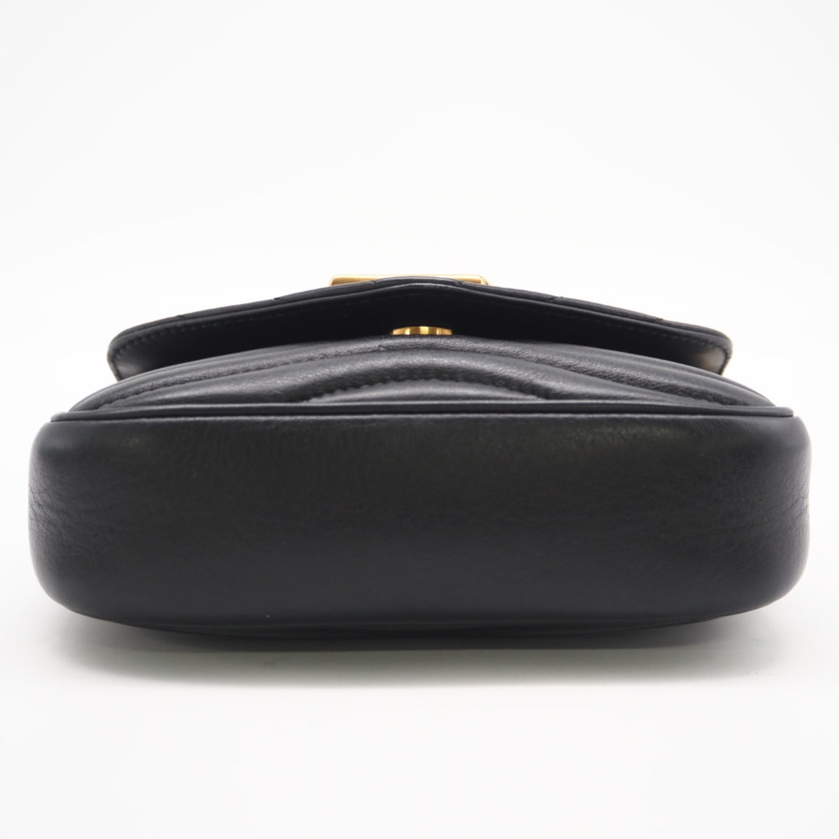 Louis Vuitton Black Leather Pochette Shoulder Bag (Pre-Owned)