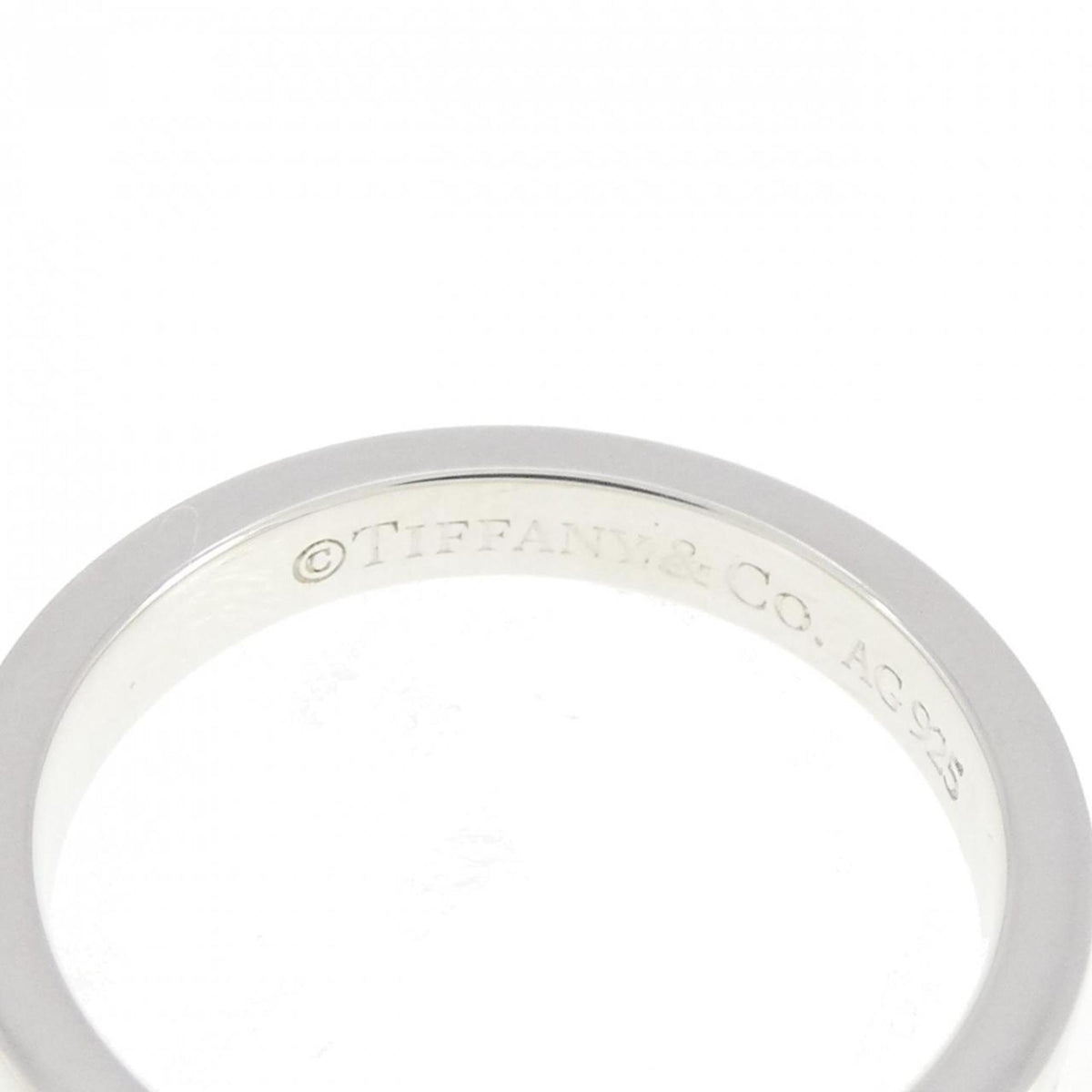 Tiffany Silver 925 Band Ring (Pre-Owned)