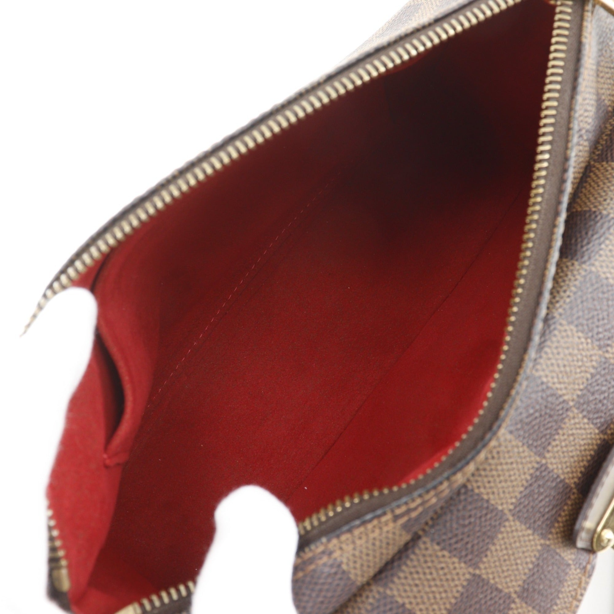 Louis Vuitton Damier Brown Damier Canvas Shoulder Bag (Pre-Owned)