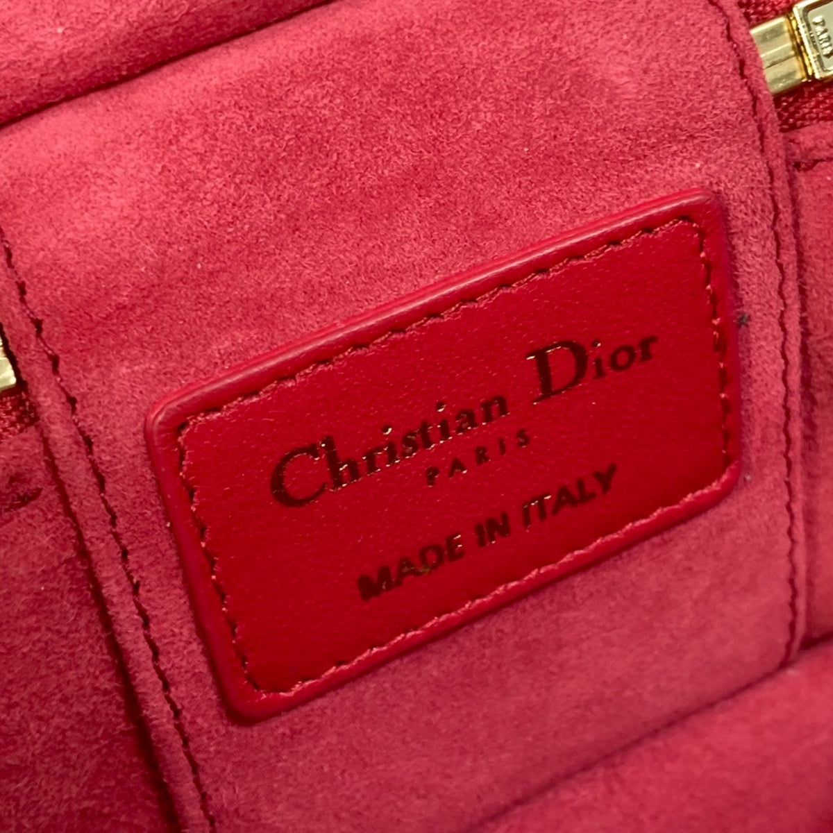 Christian Dior Red Leather Handbag (Pre-Owned)