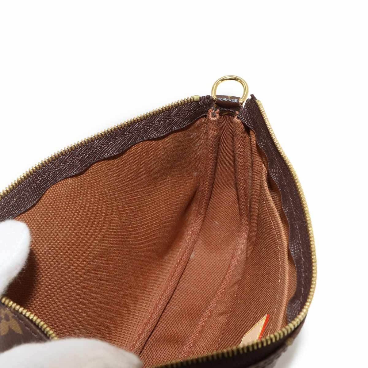 Louis Vuitton Monogram Rose Clair Monogram Handbag Pochette Pouch Shoulder Bag (Pre-Owned)
