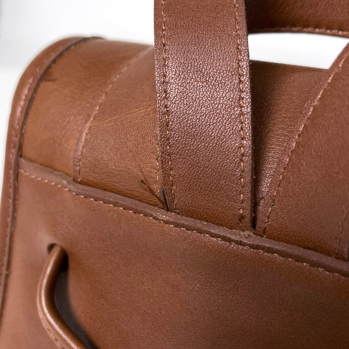 Coach Brown Leather Backpack (Pre-Owned)