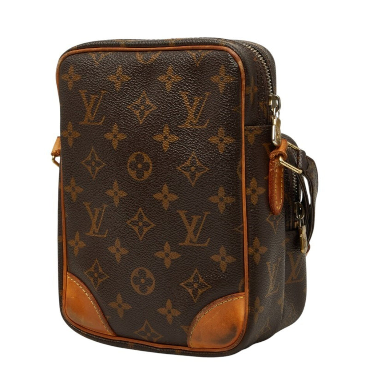 Louis Vuitton Monogram Brown Pvc Leather Shoulder Bag (Pre-Owned)