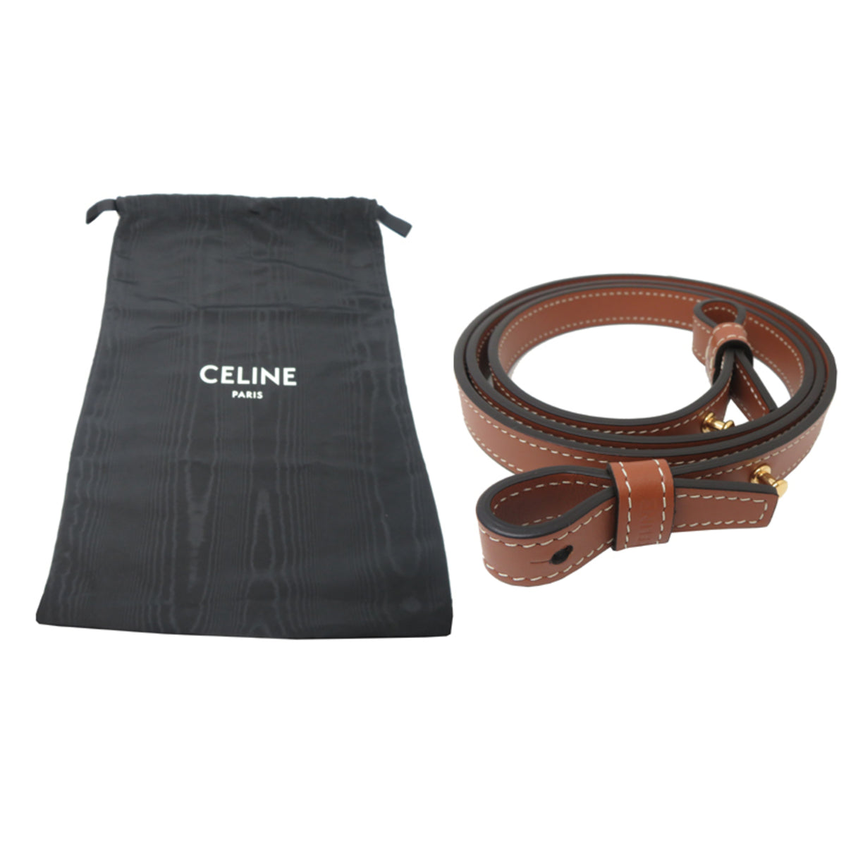 Celine Brown Leather Handbag (Pre-Owned)