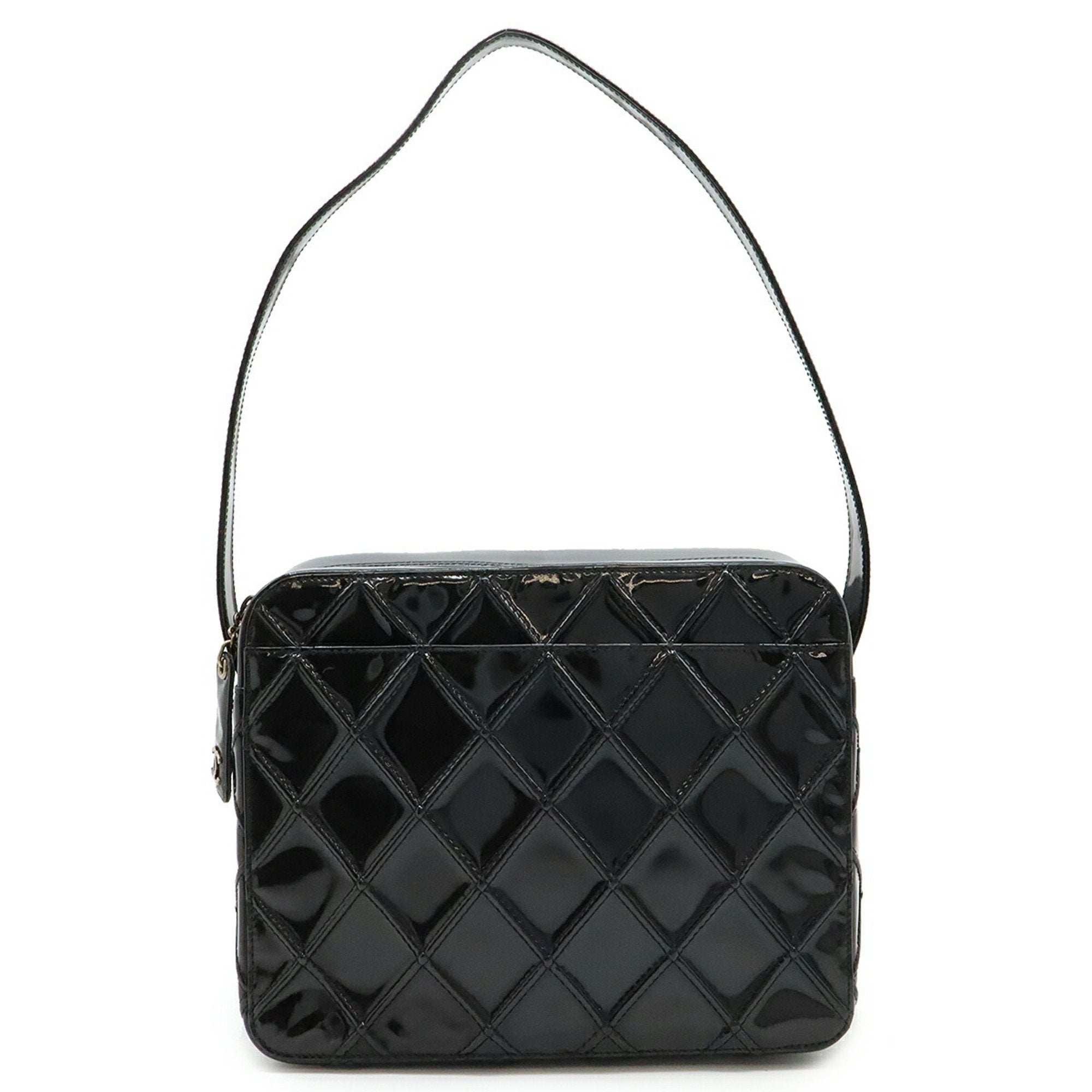 Chanel Black Leather Shoulder Bag (Pre-Owned)
