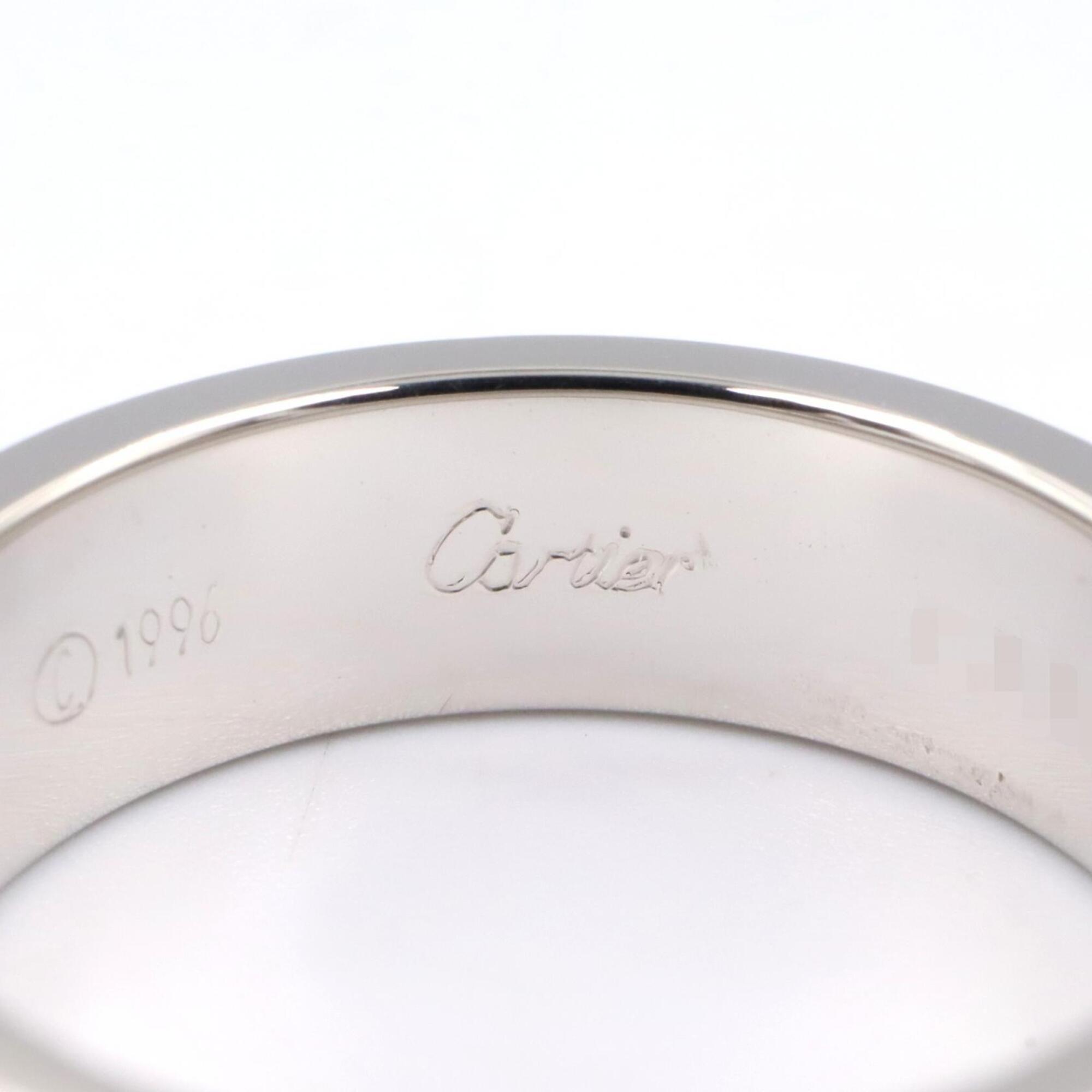 Cartier Silver White Gold (18K) Band Ring (Pre-Owned)