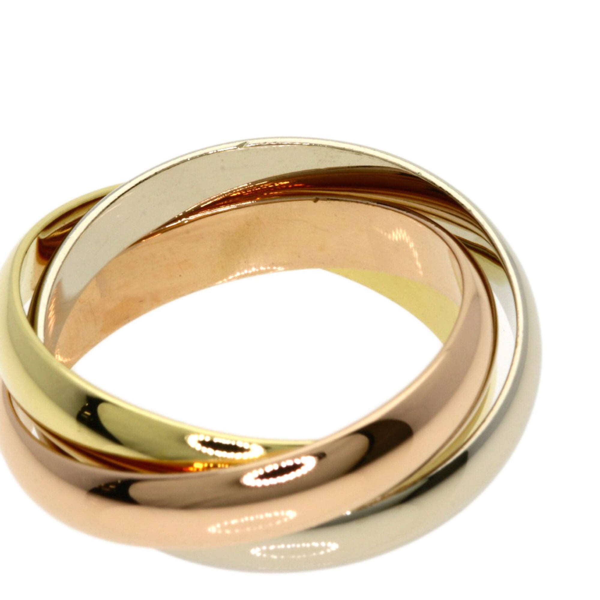 Cartier Yellow Gold (18K) Pink Gold (18K) White Gold (18K) Band Ring (Pre-Owned)