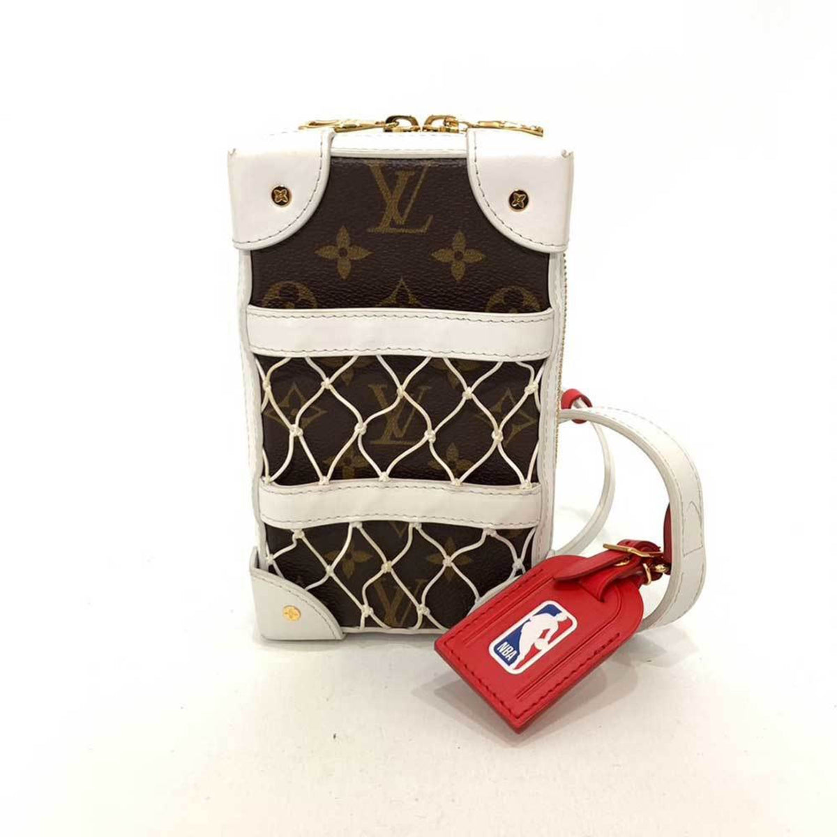 Louis Vuitton Monogram Brown White Monogram Shoulder Bag (Pre-Owned)