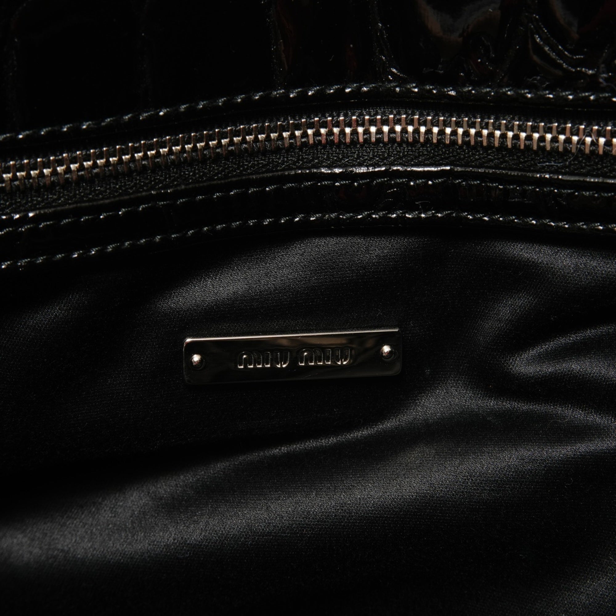 Miu Miu Black Tote Bag (Pre-Owned)