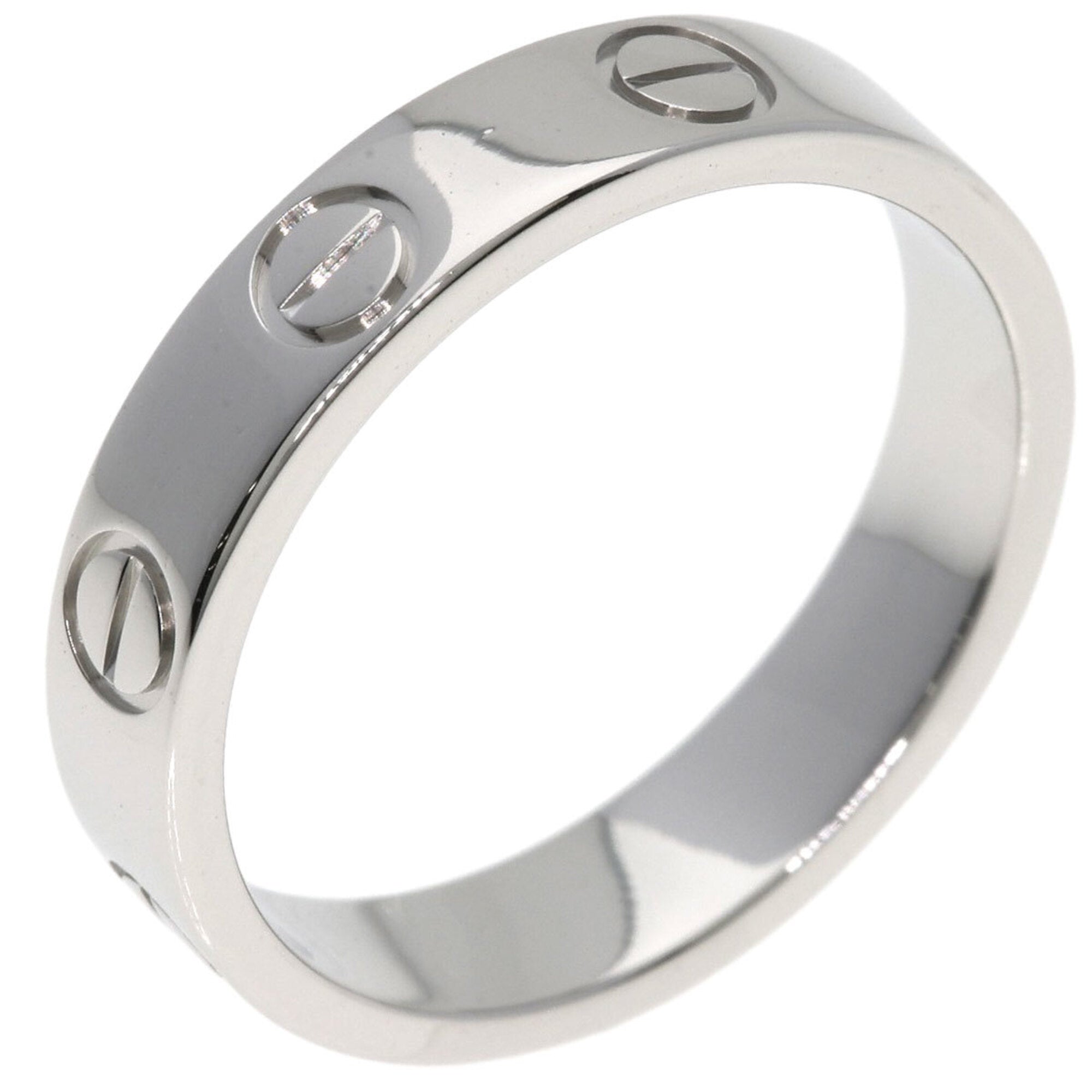 Cartier Platinum Platinum 950 Band Ring (Pre-Owned)