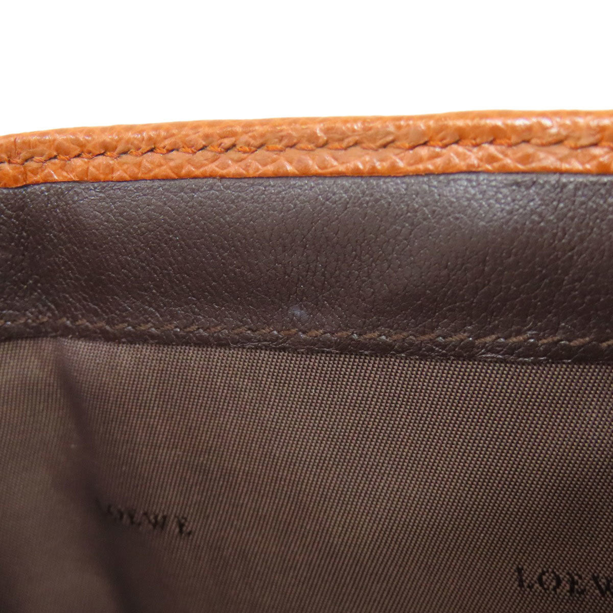 Loewe Brown Leather Wallet (Bi-Fold) (Pre-Owned)