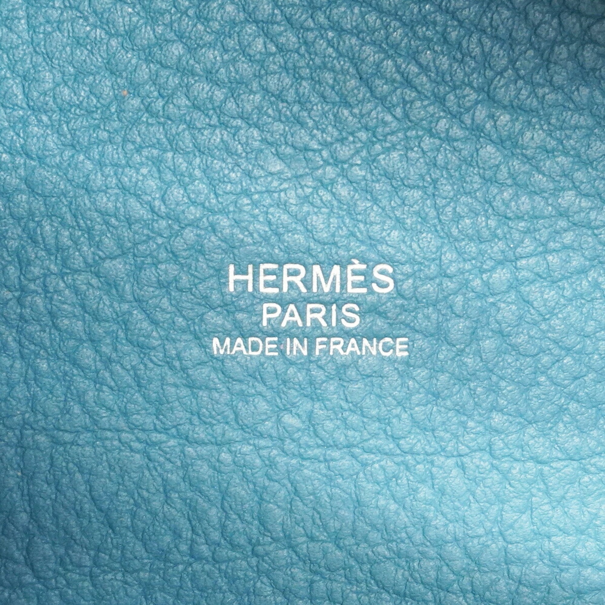 Hermes Blue Jean Handbag (Pre-Owned)