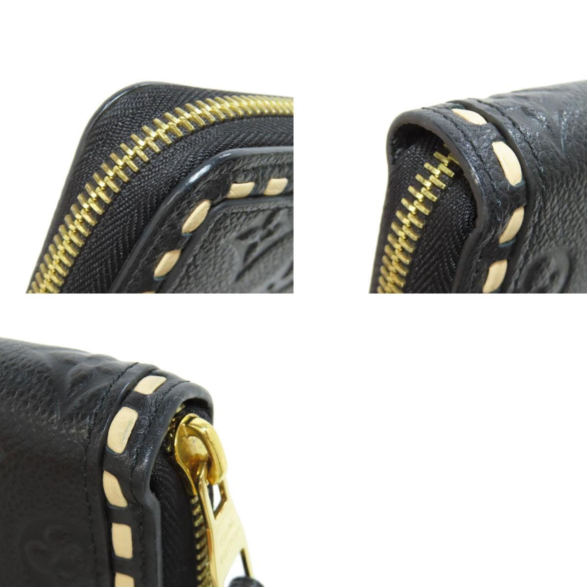 Louis Vuitton Noir Monogram Empreinte Long Wallet (Bi-Fold) (Pre-Owned)