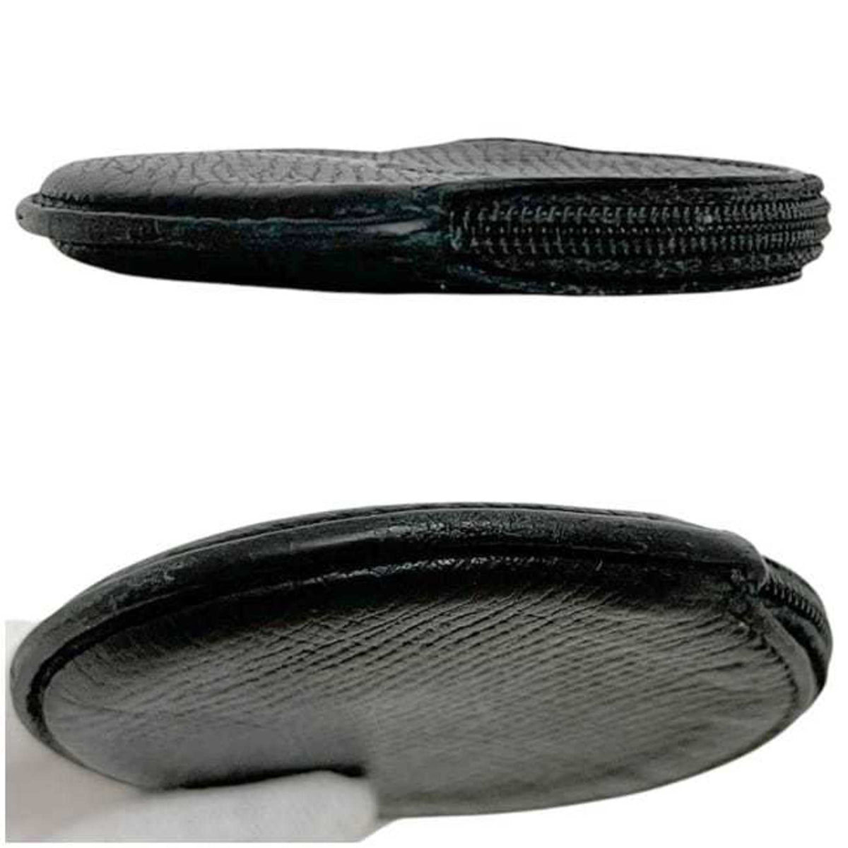 Loewe Black Leather Coin Purse/Coin Case (Pre-Owned)