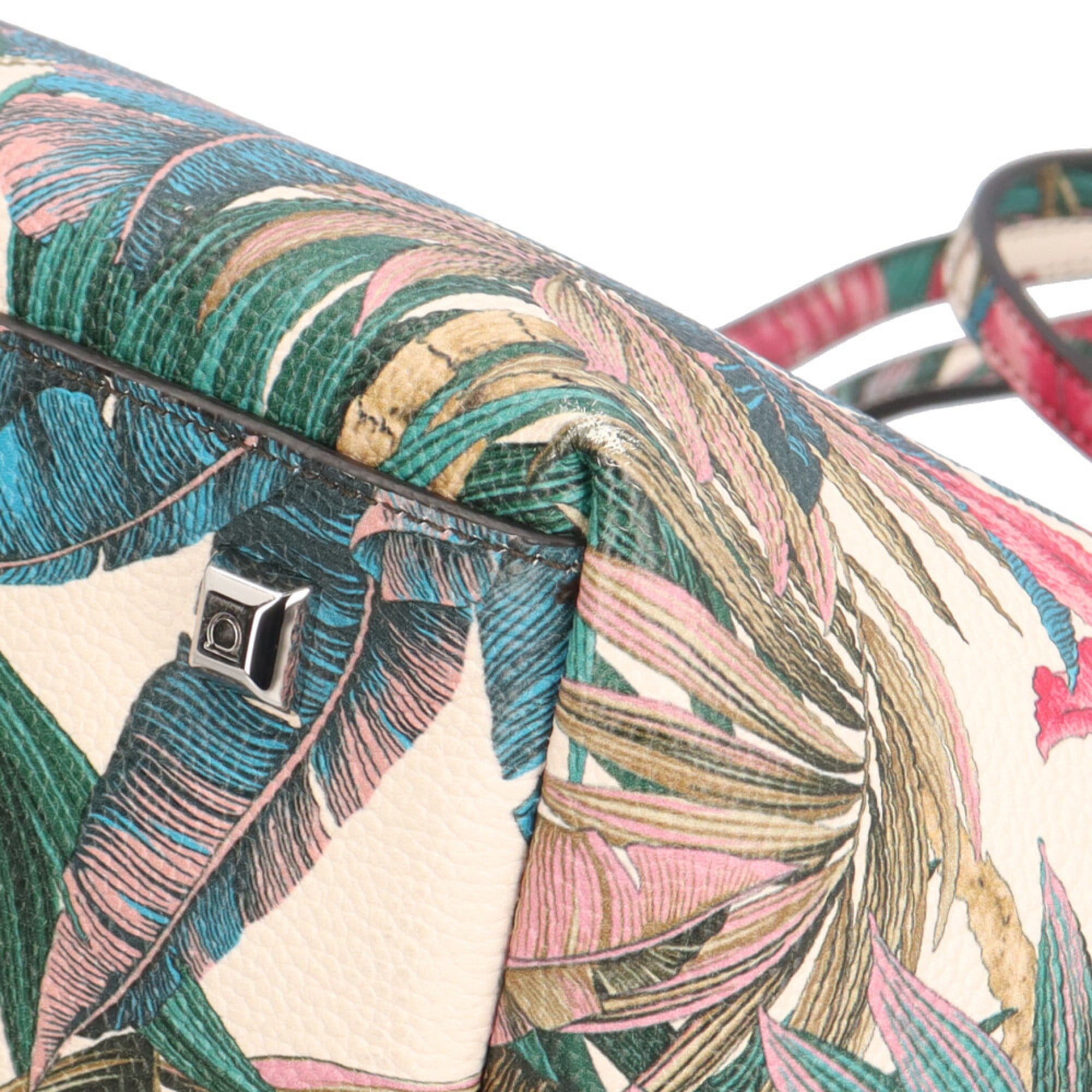 Salvatore Ferragamo Multi-Color Leather Tote Bag (Pre-Owned)
