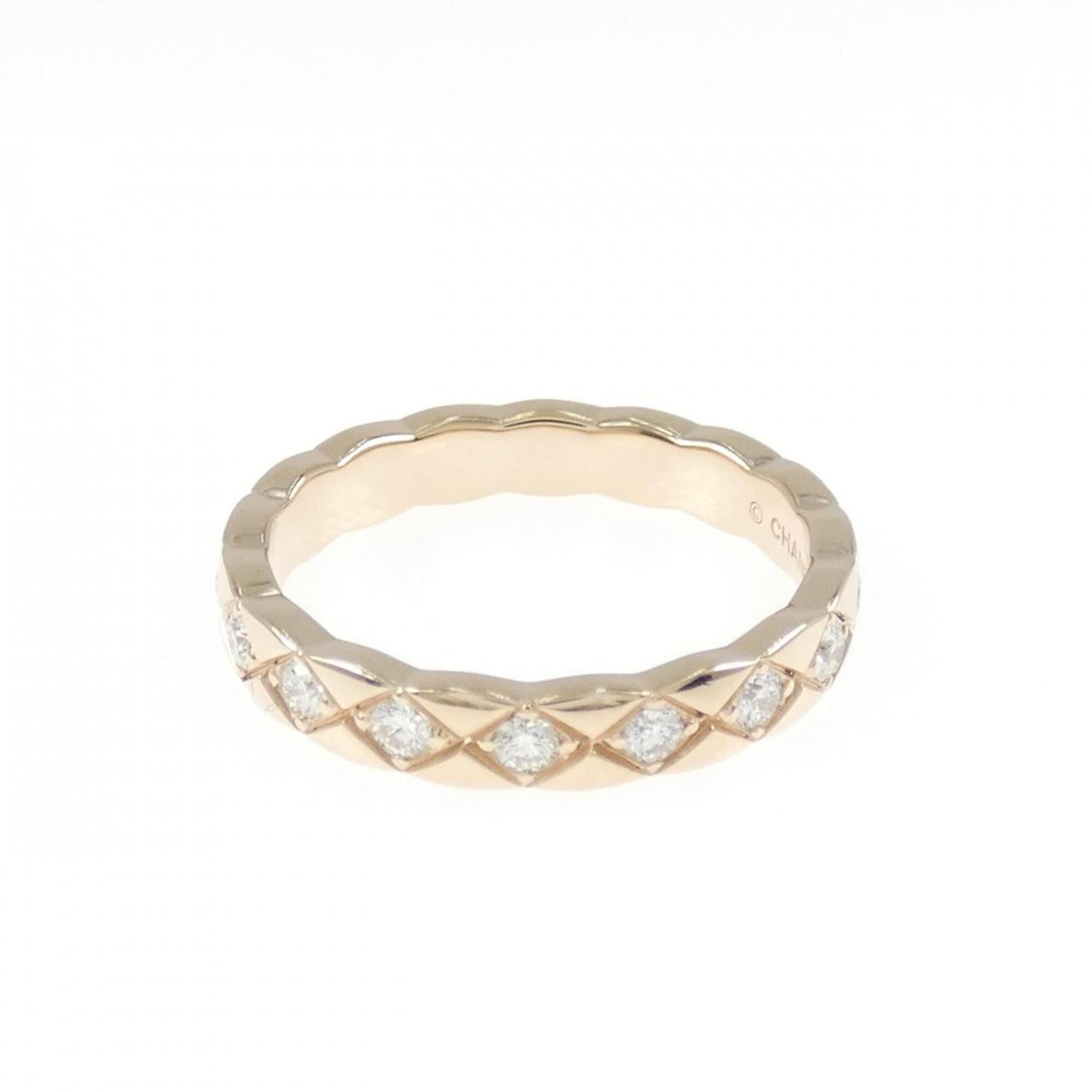 Chanel Pink Gold (18K) Band Ring (Pre-Owned)