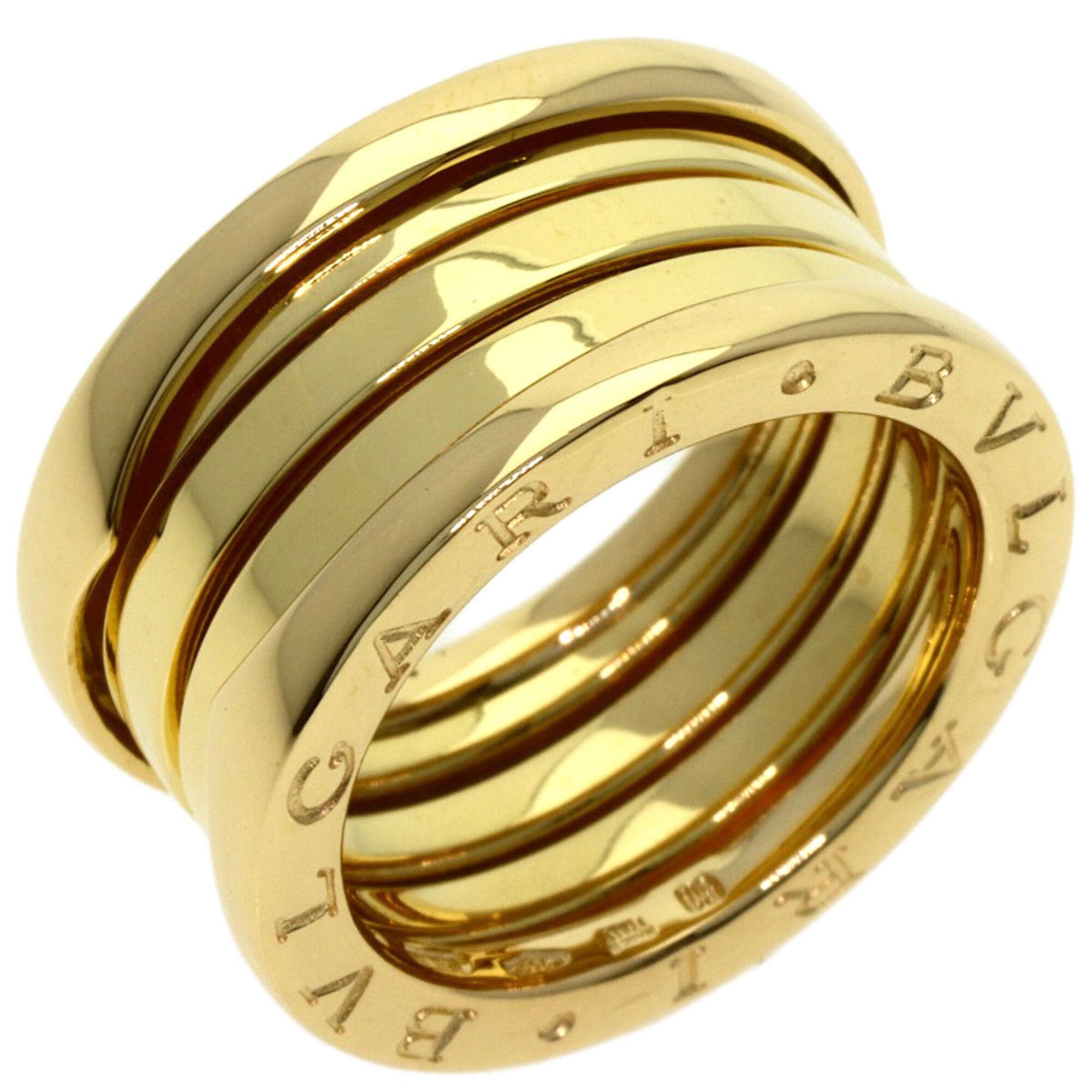 Bvlgari Yellow Gold Yellow Gold (18K) Band Ring (Pre-Owned)