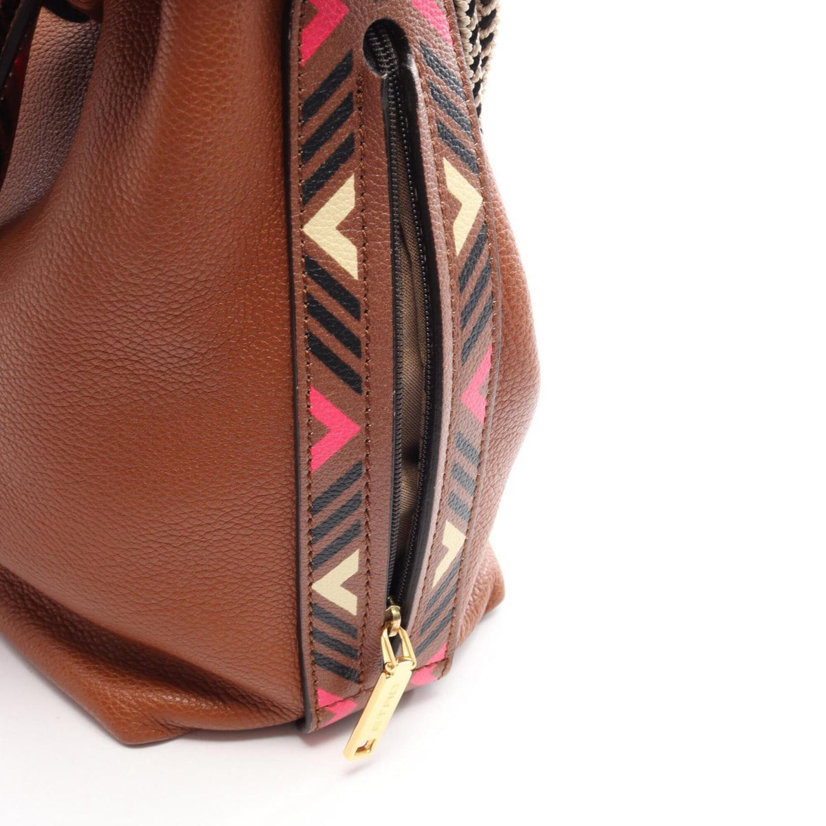 Etro Brown Leather Handbag (Pre-Owned)
