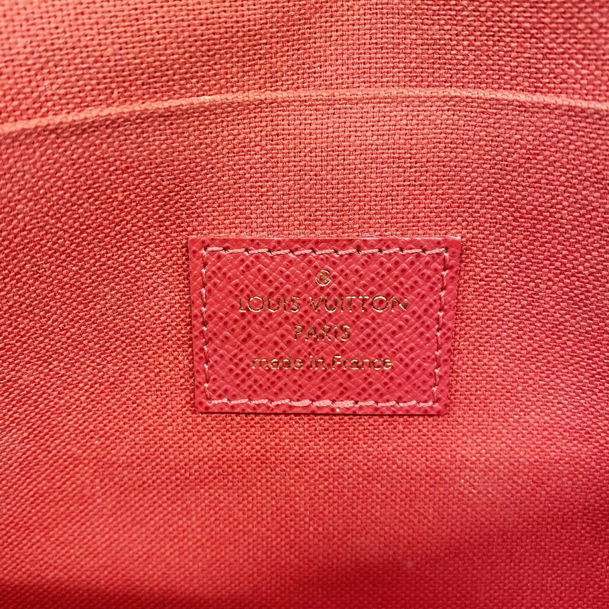 Louis Vuitton Brown Chain/Shoulder Wallet (Pre-Owned)