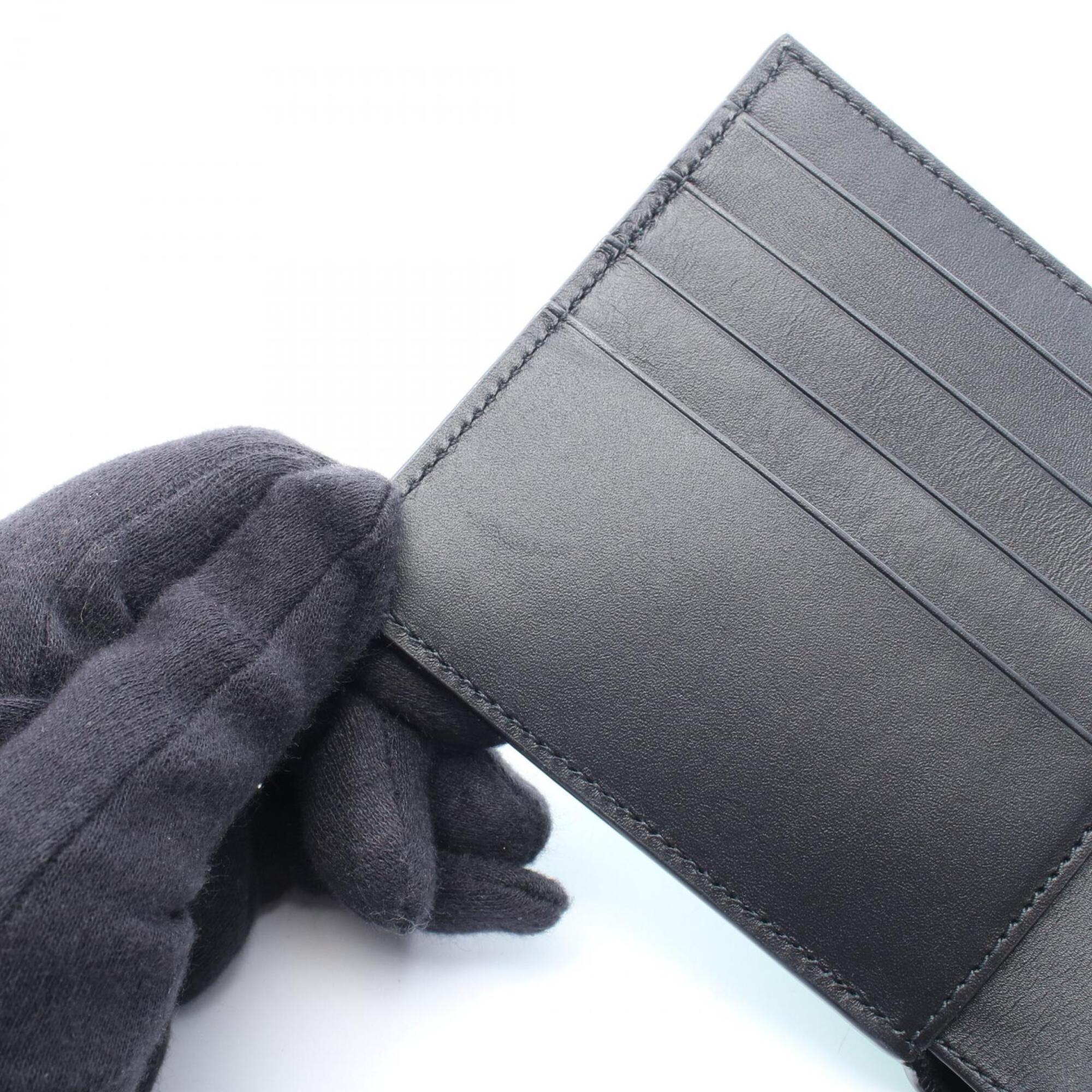 Loewe Green Leather Wallet (Bi-Fold) (Pre-Owned)