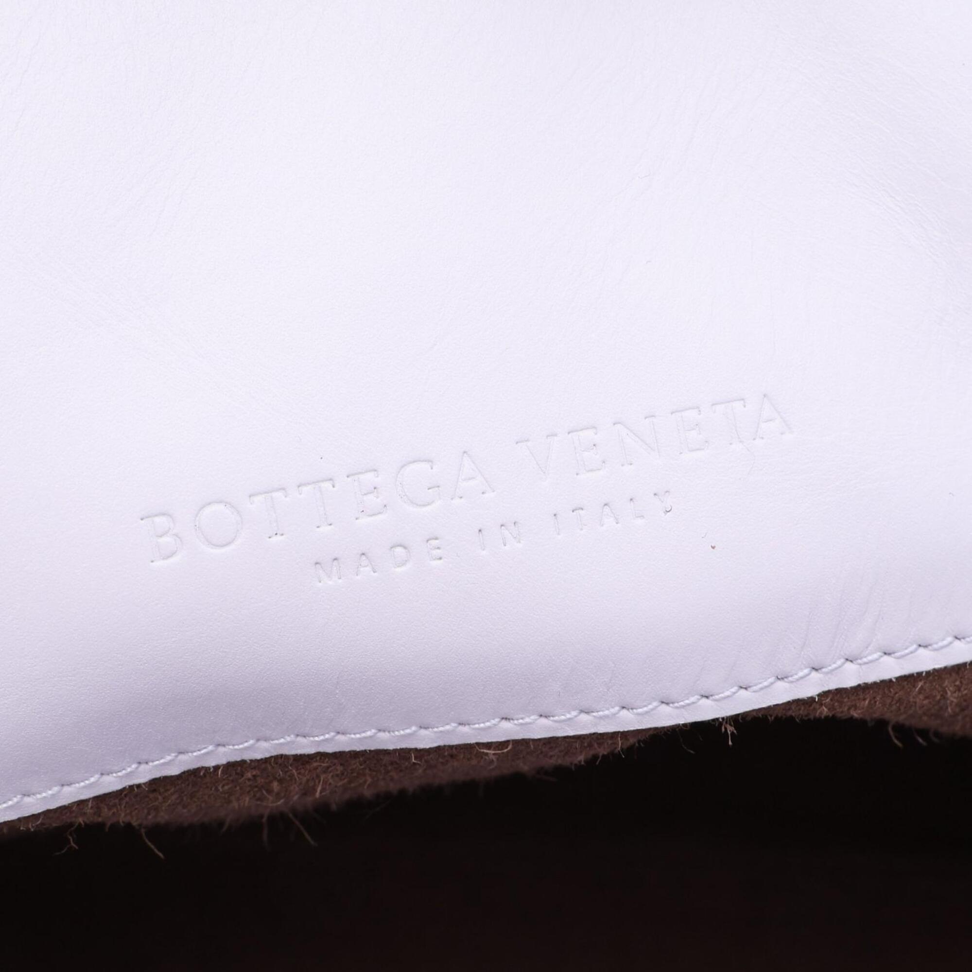 Bottega Veneta Purple Intrecciato Handbag Tote Bag (Pre-Owned)