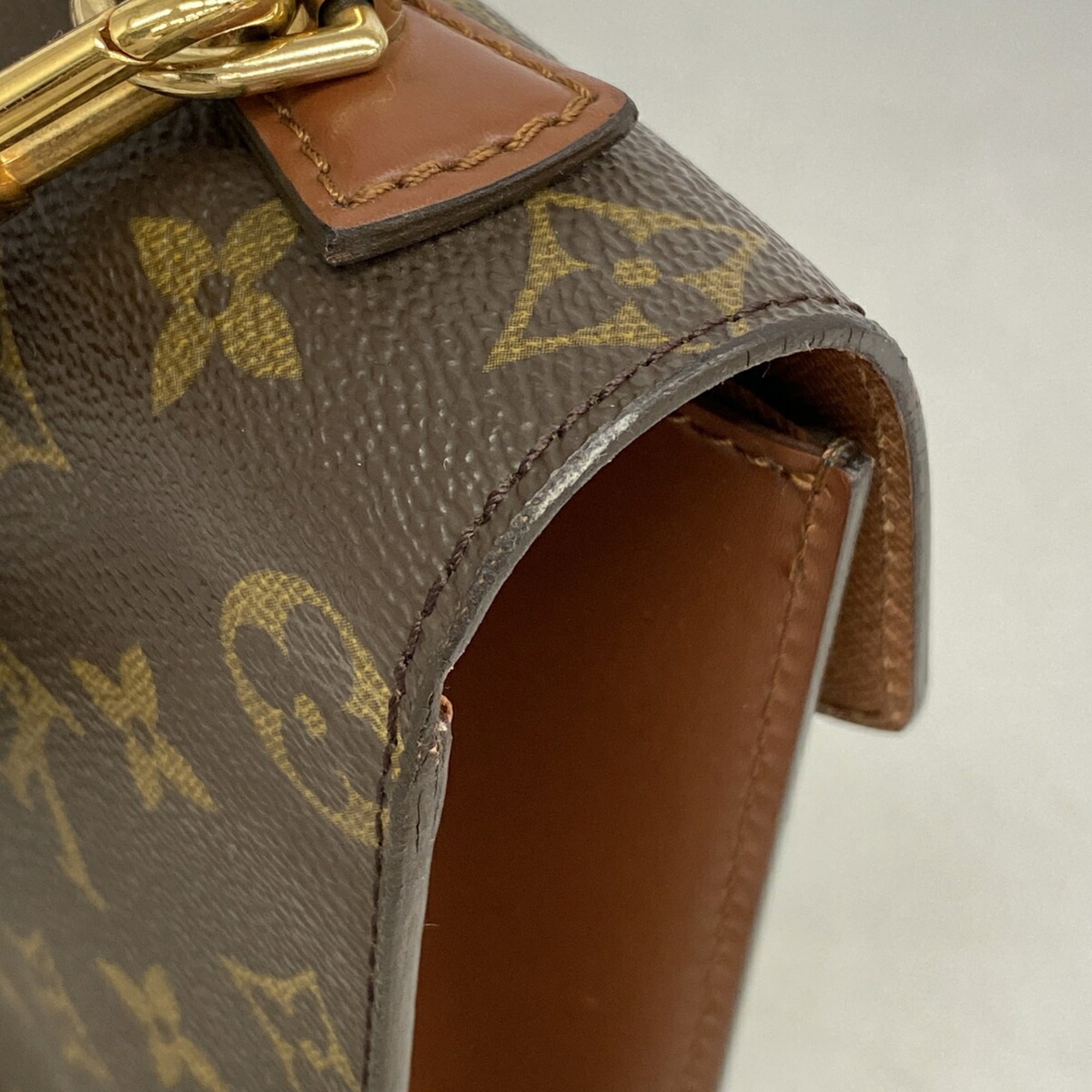 Louis Vuitton Brown Handbag (Pre-Owned)