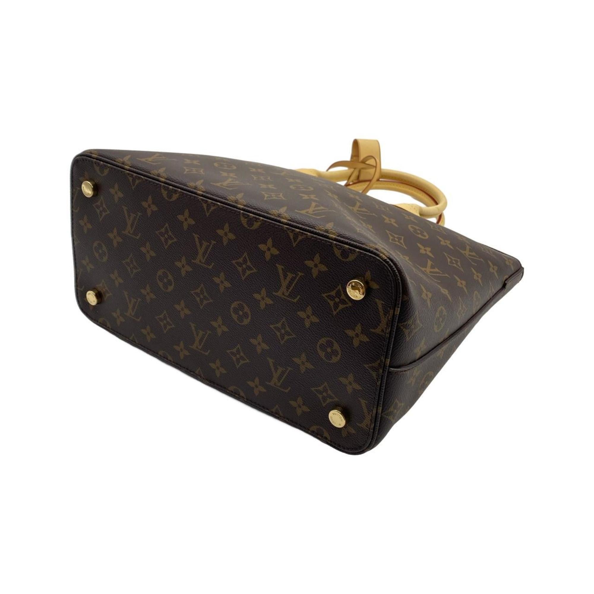 Louis Vuitton Marron Coated Canvas Handbag (Pre-Owned)