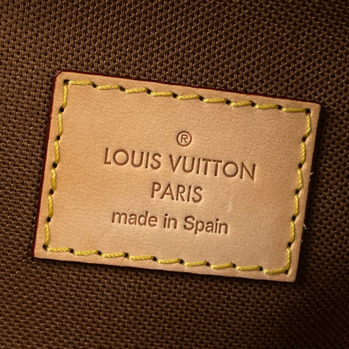 Louis Vuitton Brown Monogram Shoulder Bag Sling Bag (Pre-Owned)