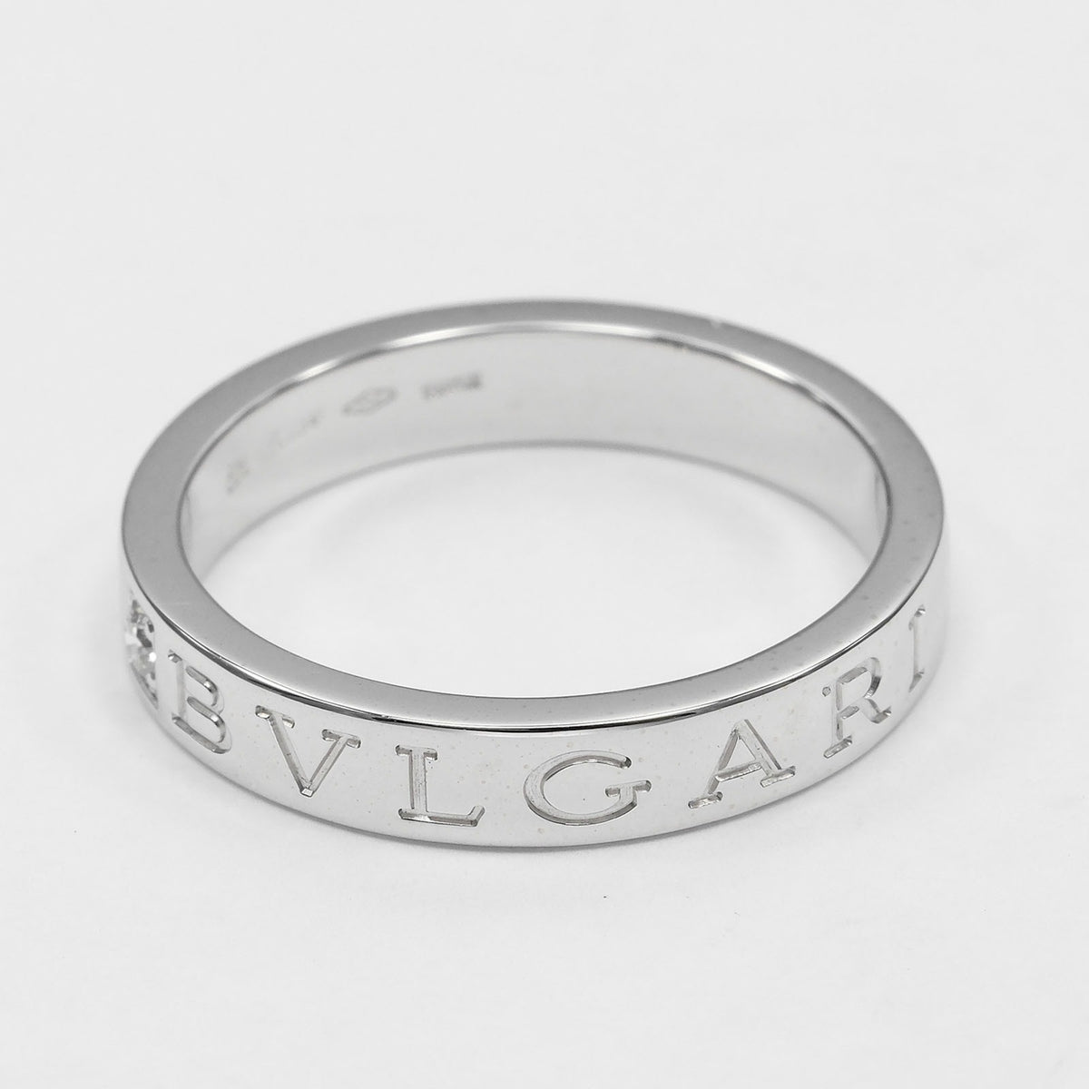 Bvlgari White Gold (18K) Band Ring (Pre-Owned)