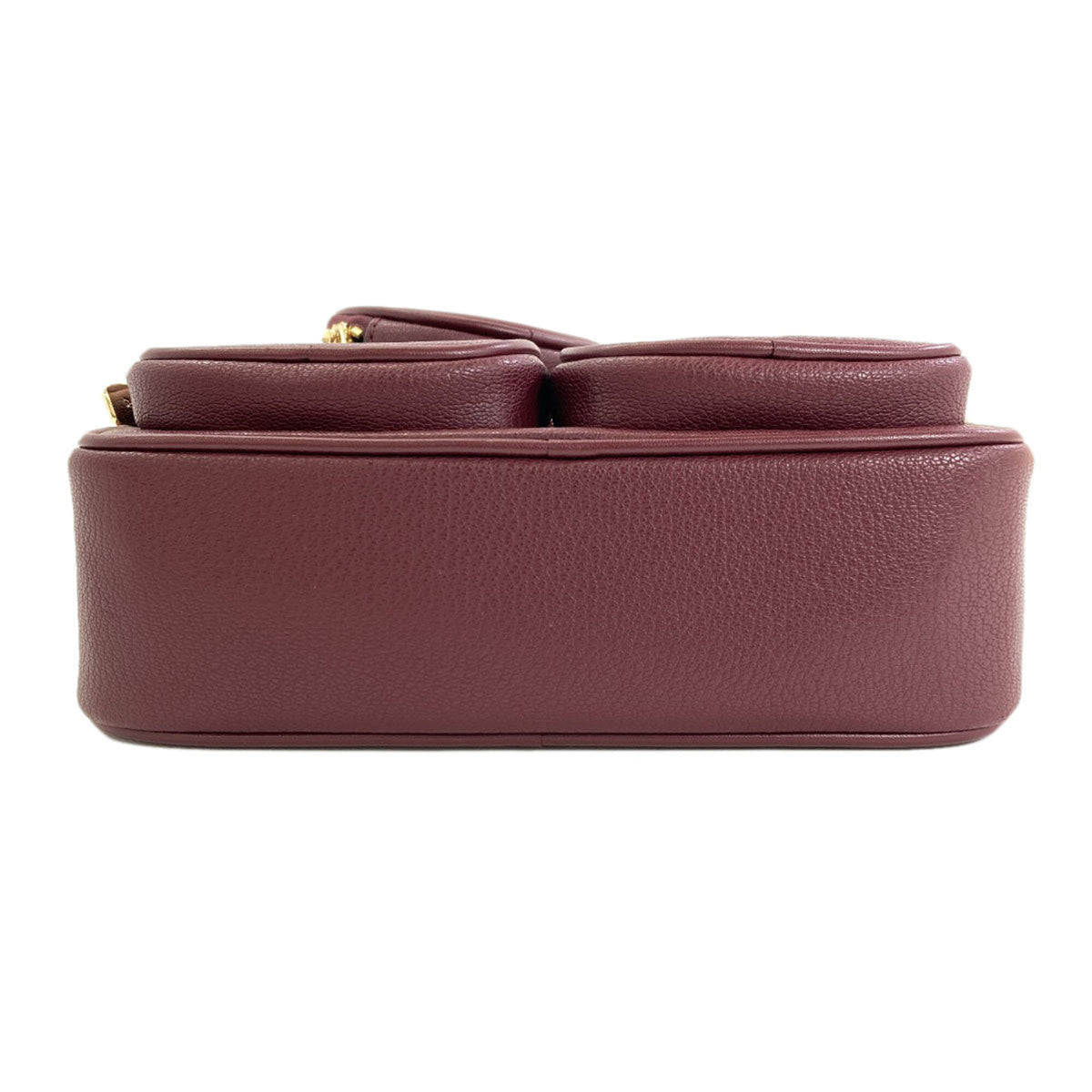 Michael Kors Bordeaux Leather Shoulder Bag (Pre-Owned)