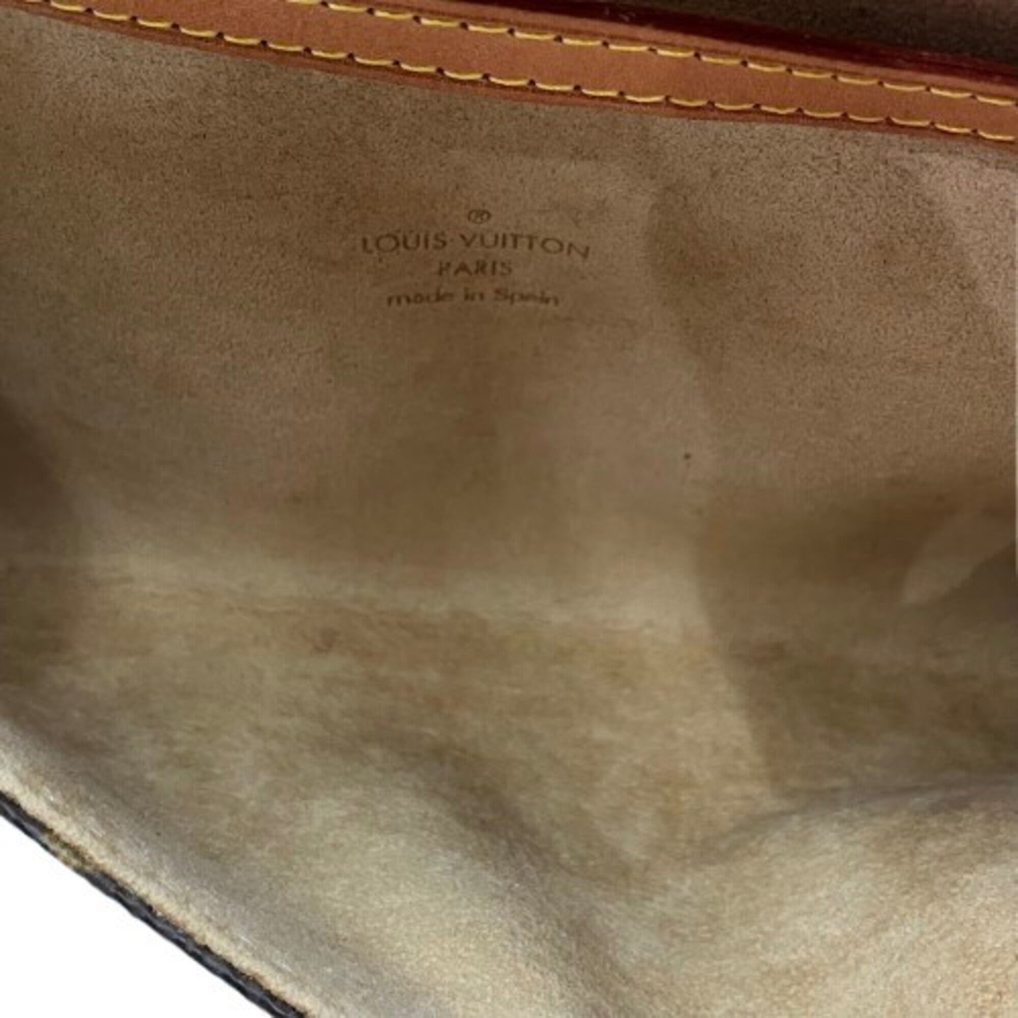 Louis Vuitton Monogram Brown Pvc Pochette Shoulder Bag (Pre-Owned)
