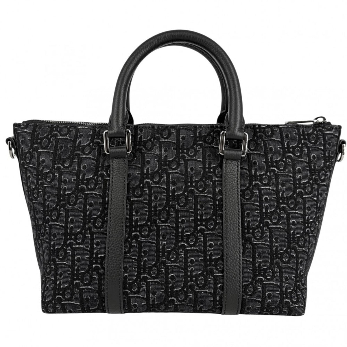 Christian Dior Black Canvas Shoulder Bag (Pre-Owned)