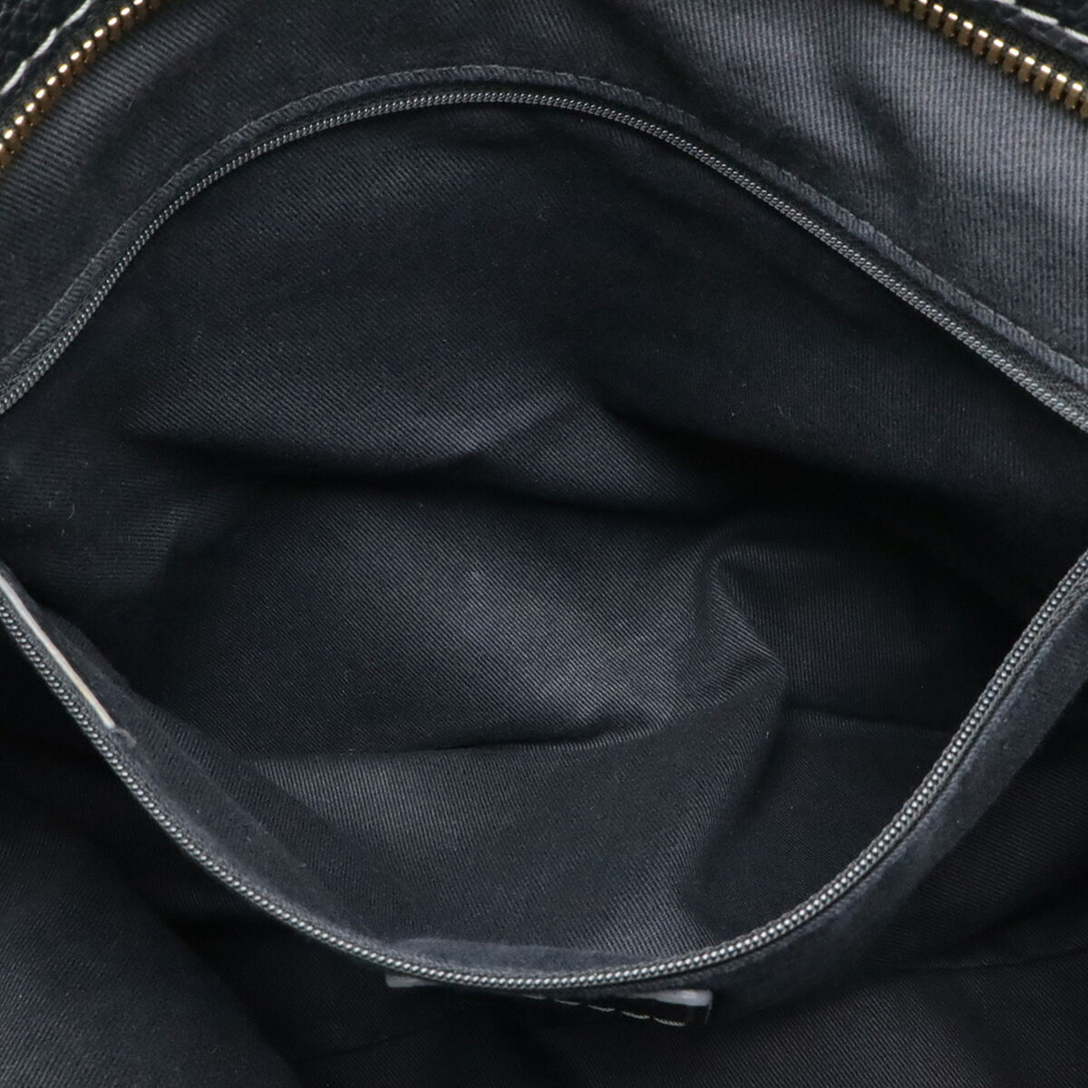 Loewe Black Nylon Canvas Leather Shoulder Bag Tote Bag (Pre-Owned)